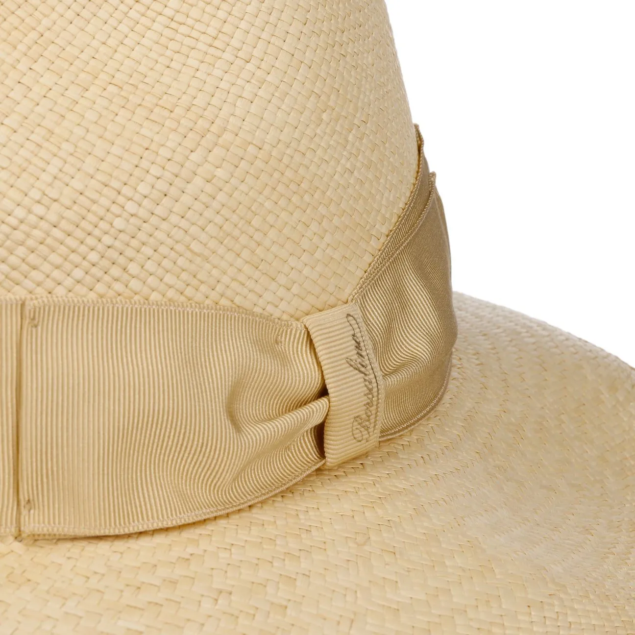Borsalino Hats Big Brim Fedora Straw Hat by Borsalino