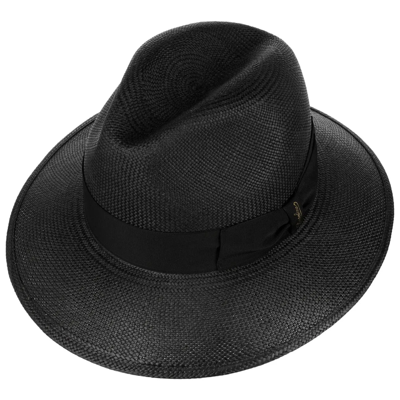Borsalino Hats Big Brim Fedora Straw Hat by Borsalino