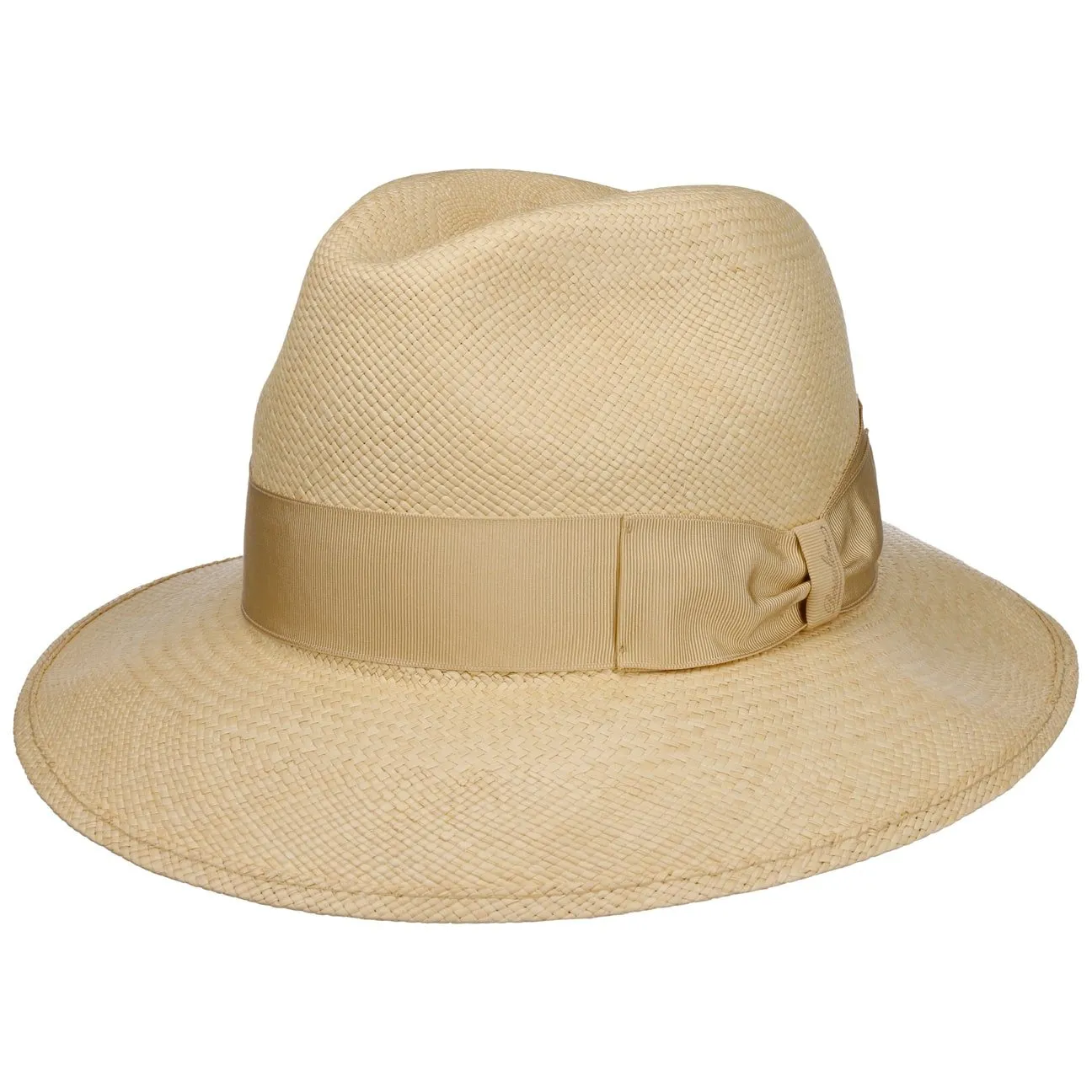Borsalino Hats Big Brim Fedora Straw Hat by Borsalino