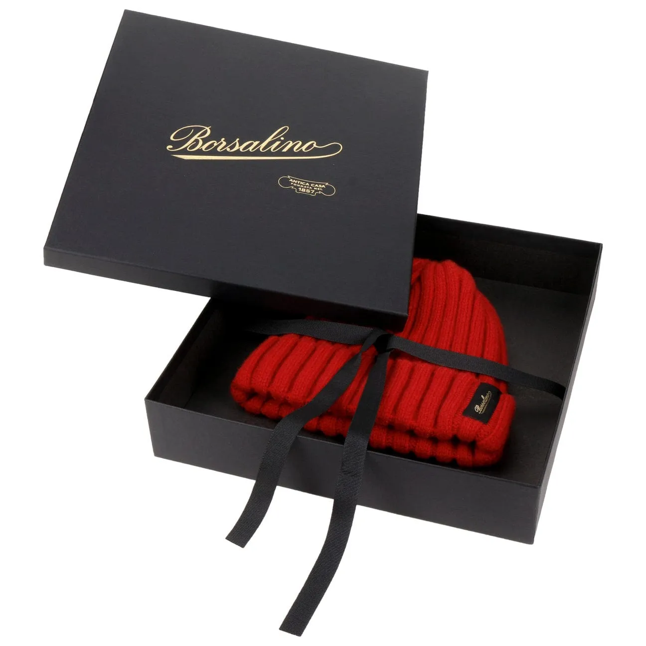 Borsalino Hats Cashmere Beanie Hat by Borsalino