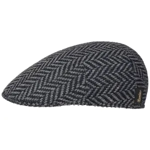Borsalino Hats Castellaro Alpaca Flat Cap by Borsalino