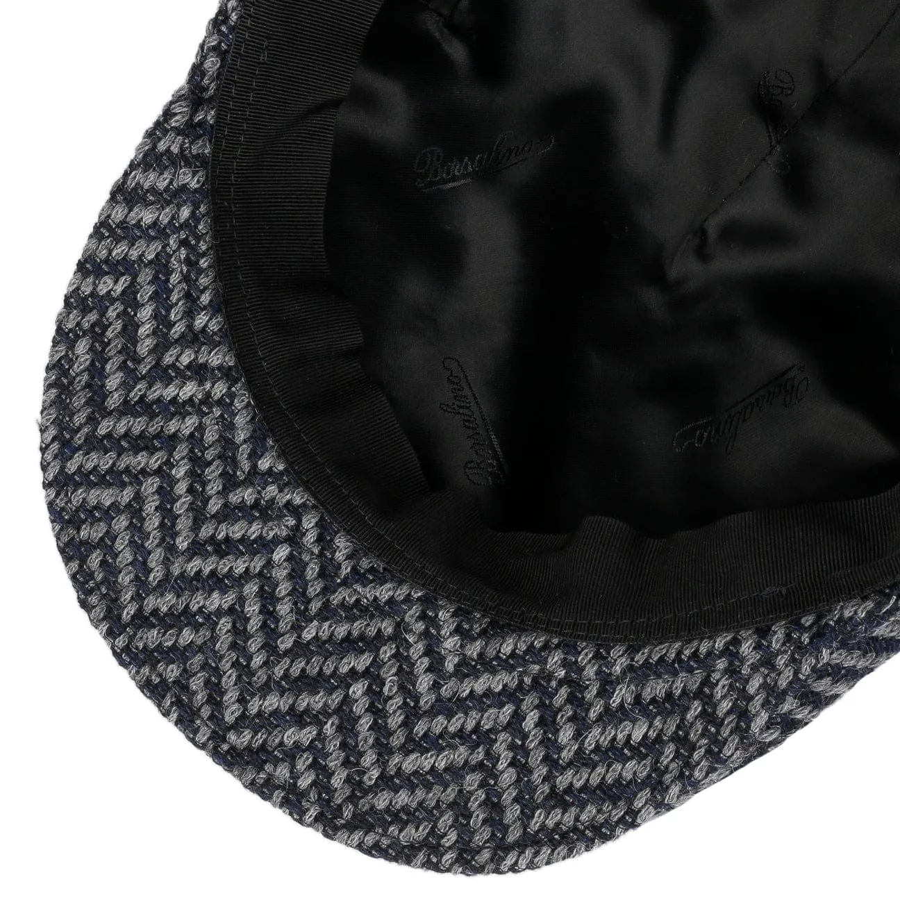Borsalino Hats Castellaro Alpaca Flat Cap by Borsalino