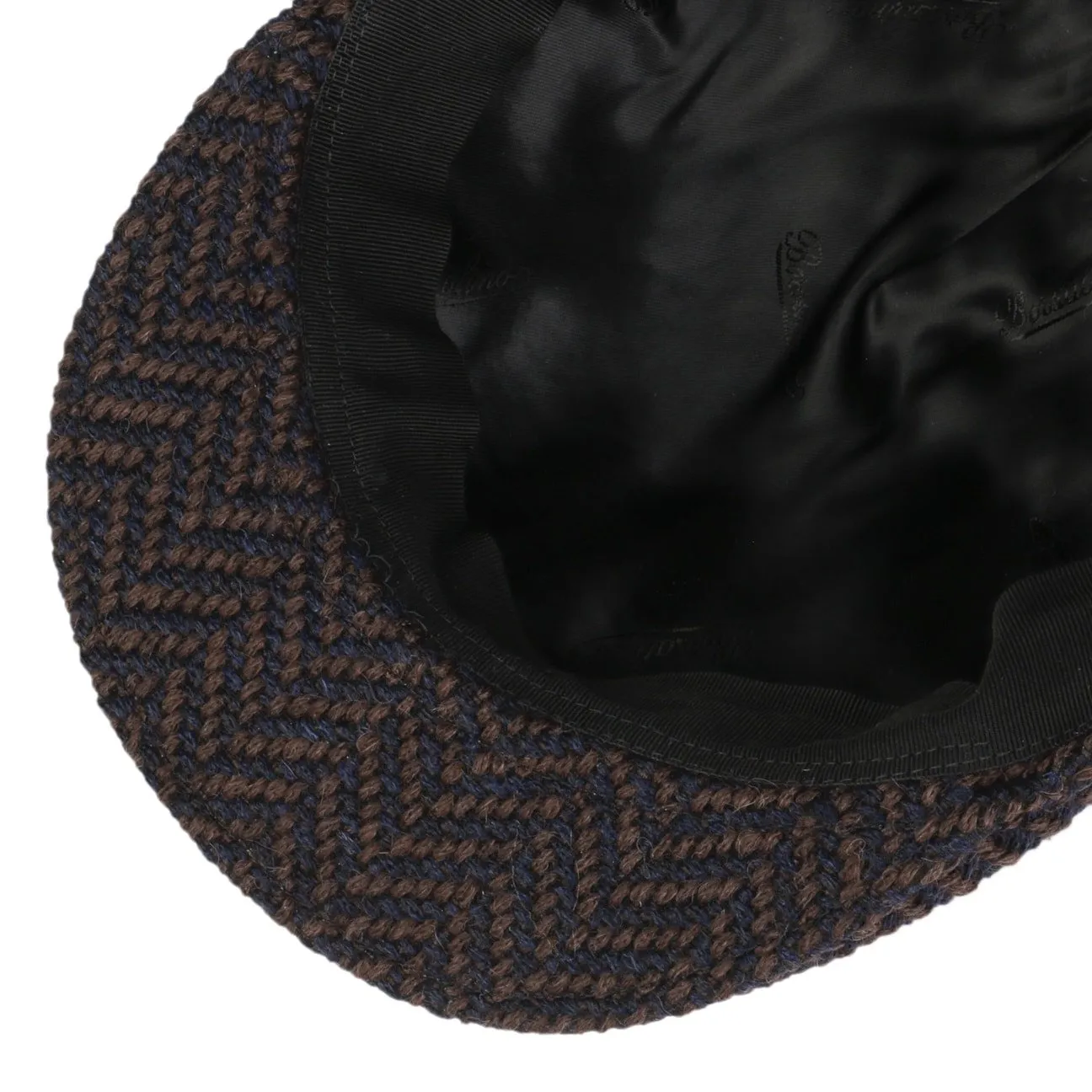 Borsalino Hats Castellaro Alpaca Flat Cap by Borsalino