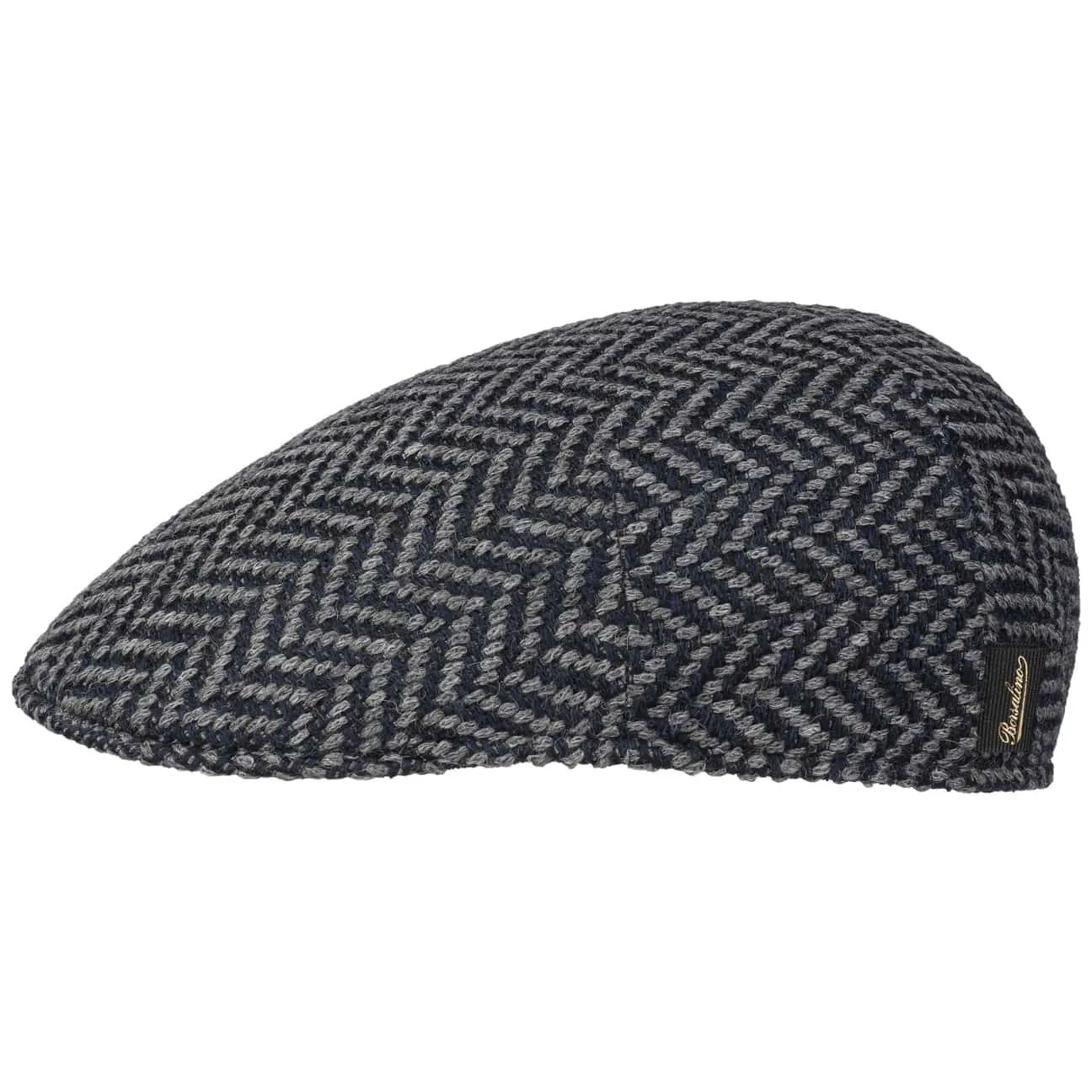 Borsalino Hats Castellaro Alpaca Flat Cap by Borsalino