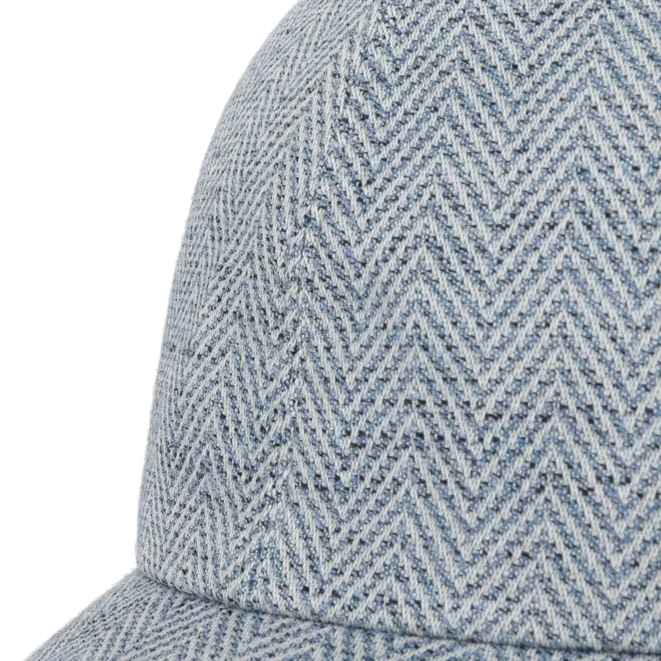 Borsalino Hats Classic Herringbone Cap by Borsalino