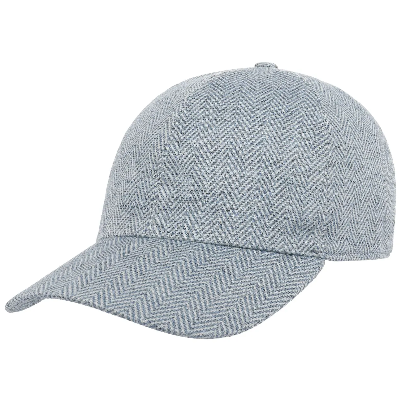 Borsalino Hats Classic Herringbone Cap by Borsalino