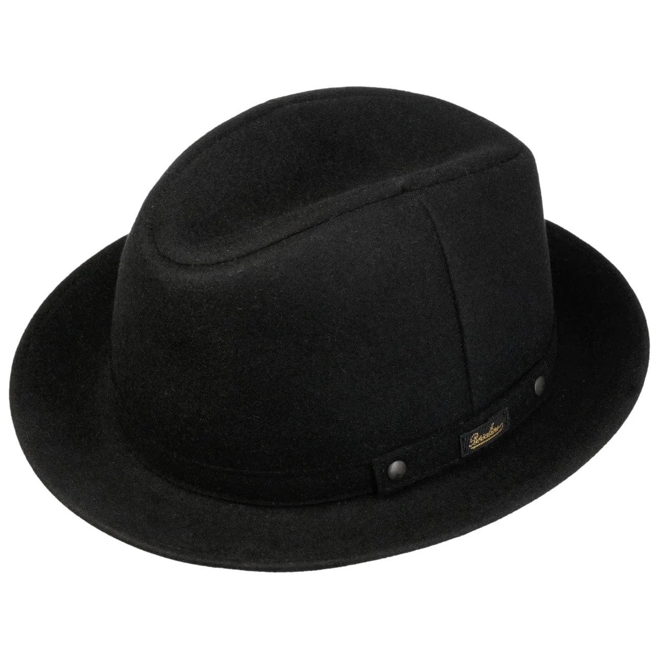 Borsalino Hats Classic Uni Fedora Fur Felt Hat by Borsalino