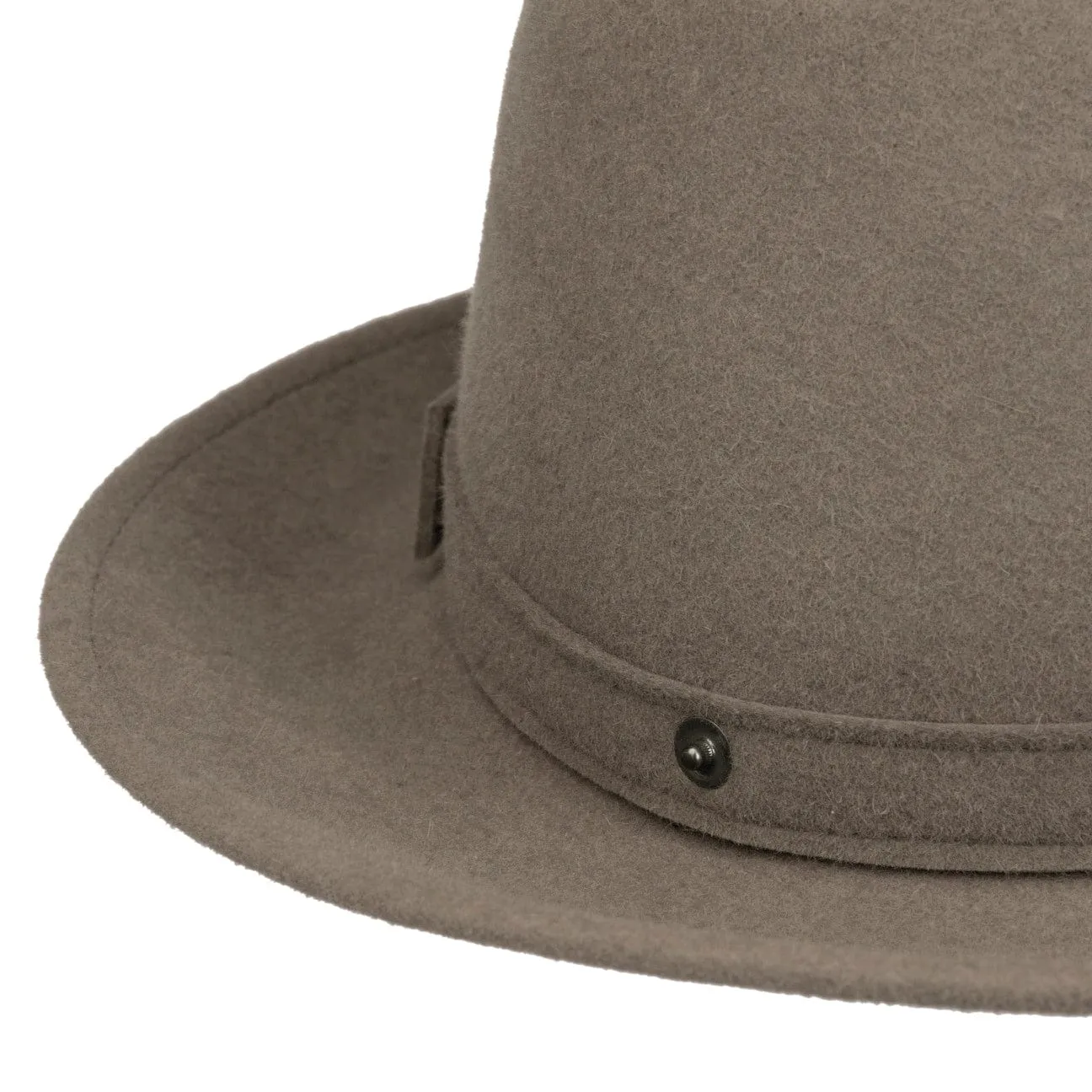 Borsalino Hats Classic Uni Fedora Fur Felt Hat by Borsalino