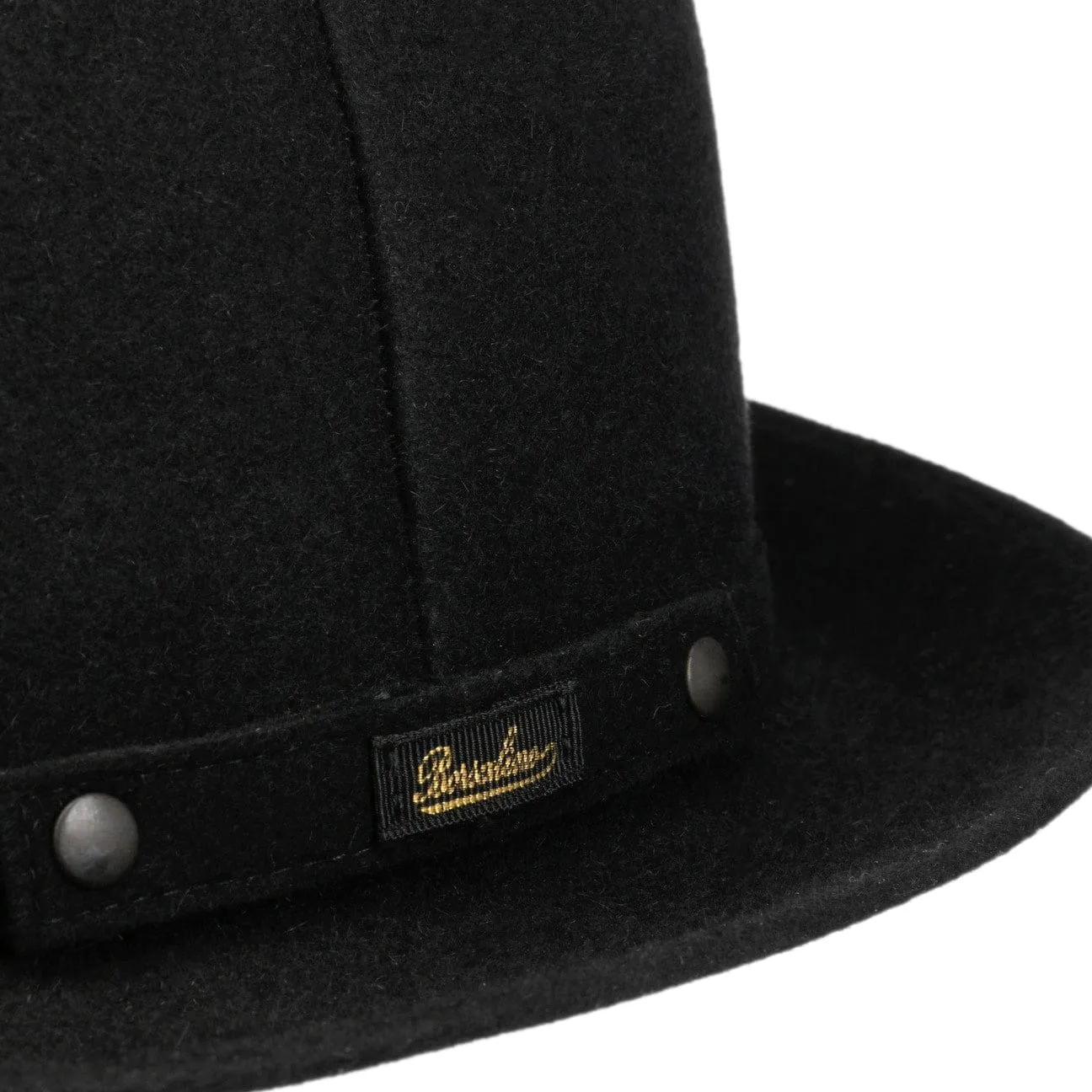 Borsalino Hats Classic Uni Fedora Fur Felt Hat by Borsalino