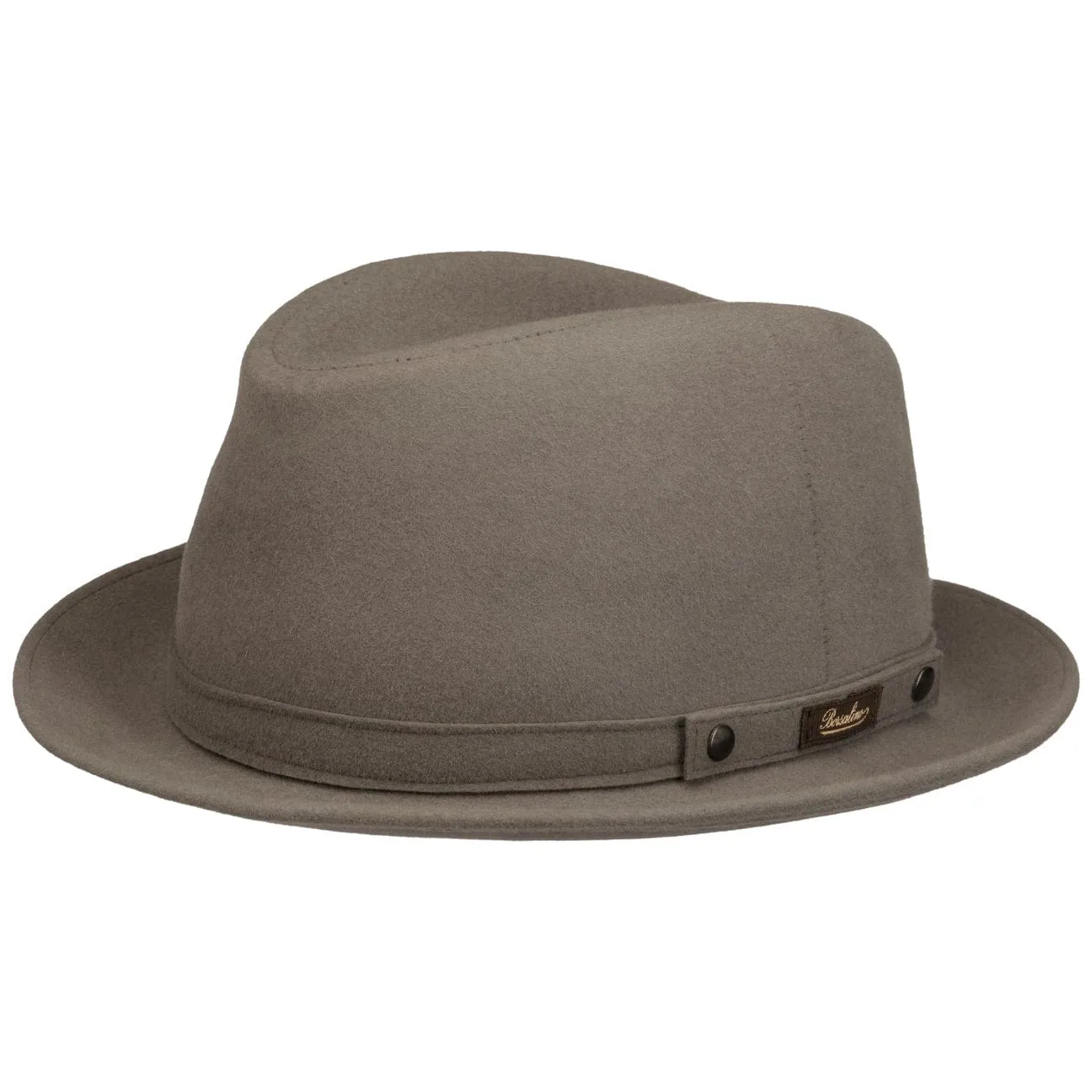 Borsalino Hats Classic Uni Fedora Fur Felt Hat by Borsalino