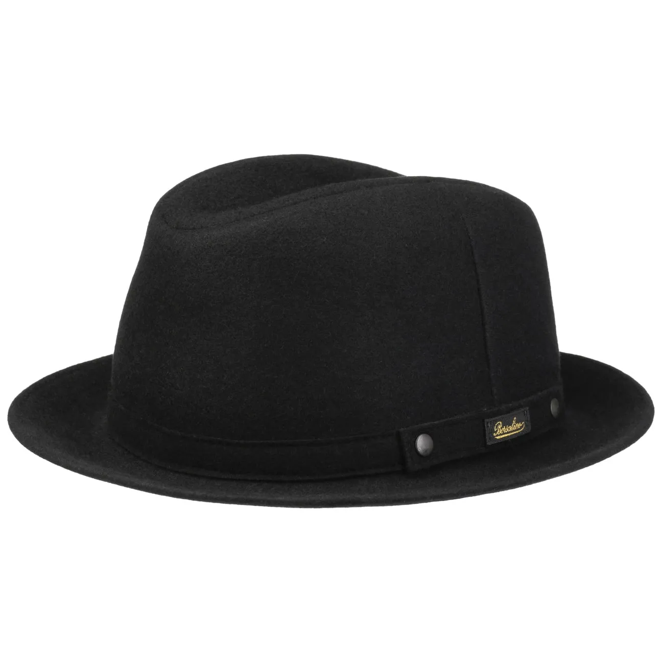 Borsalino Hats Classic Uni Fedora Fur Felt Hat by Borsalino