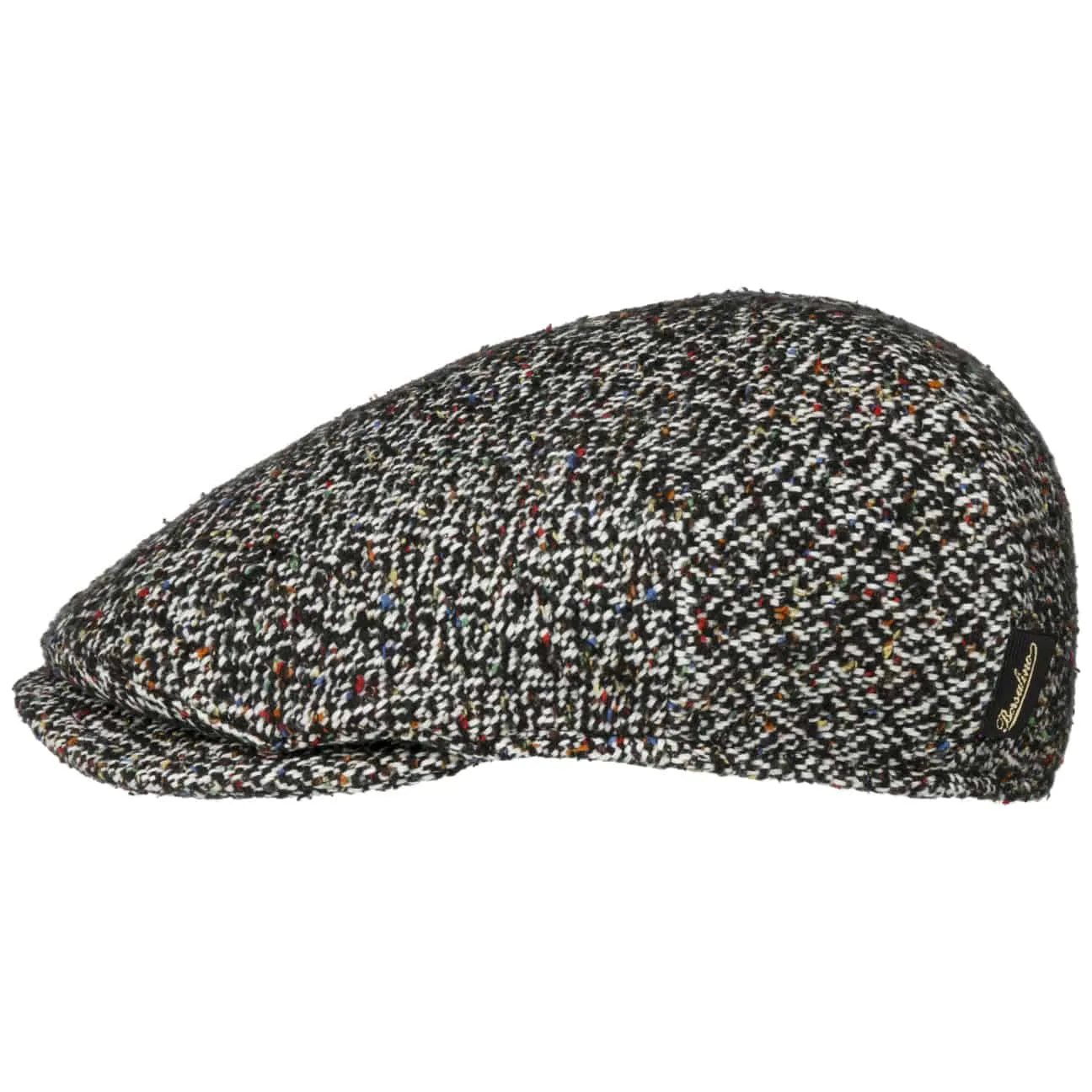 Borsalino Hats Colour Dots Wool Flat Cap by Borsalino
