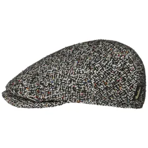 Borsalino Hats Colour Dots Wool Flat Cap by Borsalino
