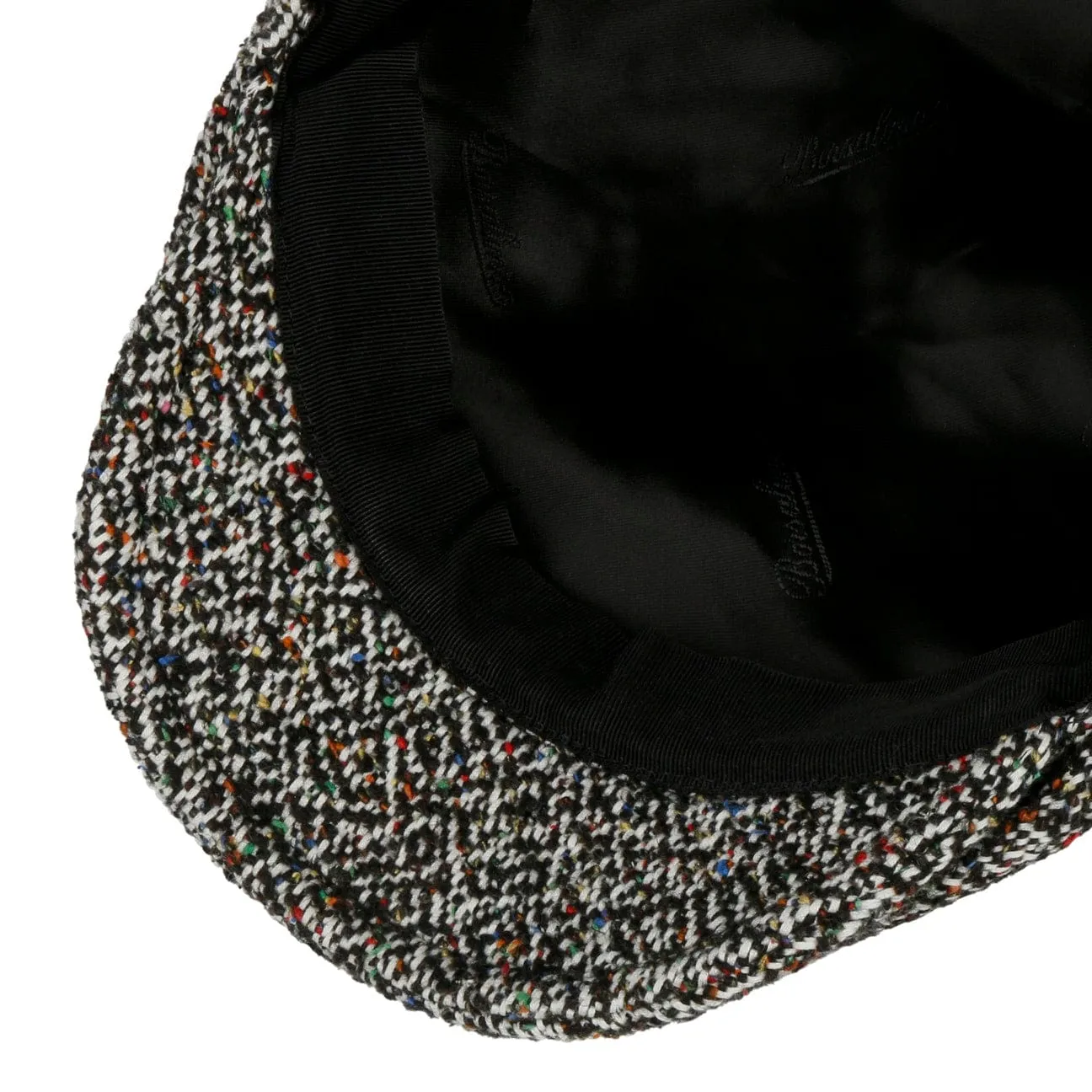 Borsalino Hats Colour Dots Wool Flat Cap by Borsalino