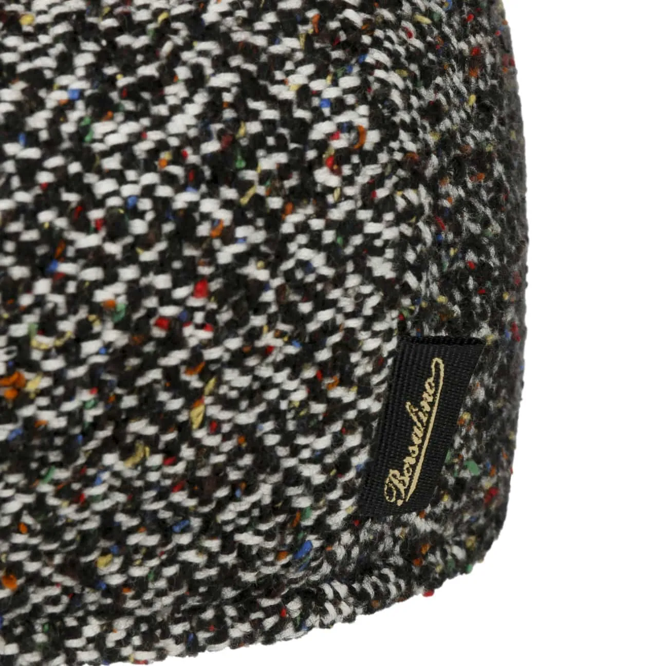 Borsalino Hats Colour Dots Wool Flat Cap by Borsalino
