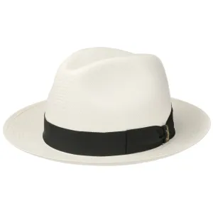 Borsalino Hats Grosgrain Trim Small Panama Hat by Borsalino
