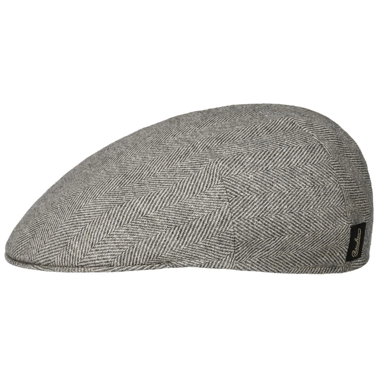 Borsalino Hats Herringbone Premium Flat Cap by Borsalino