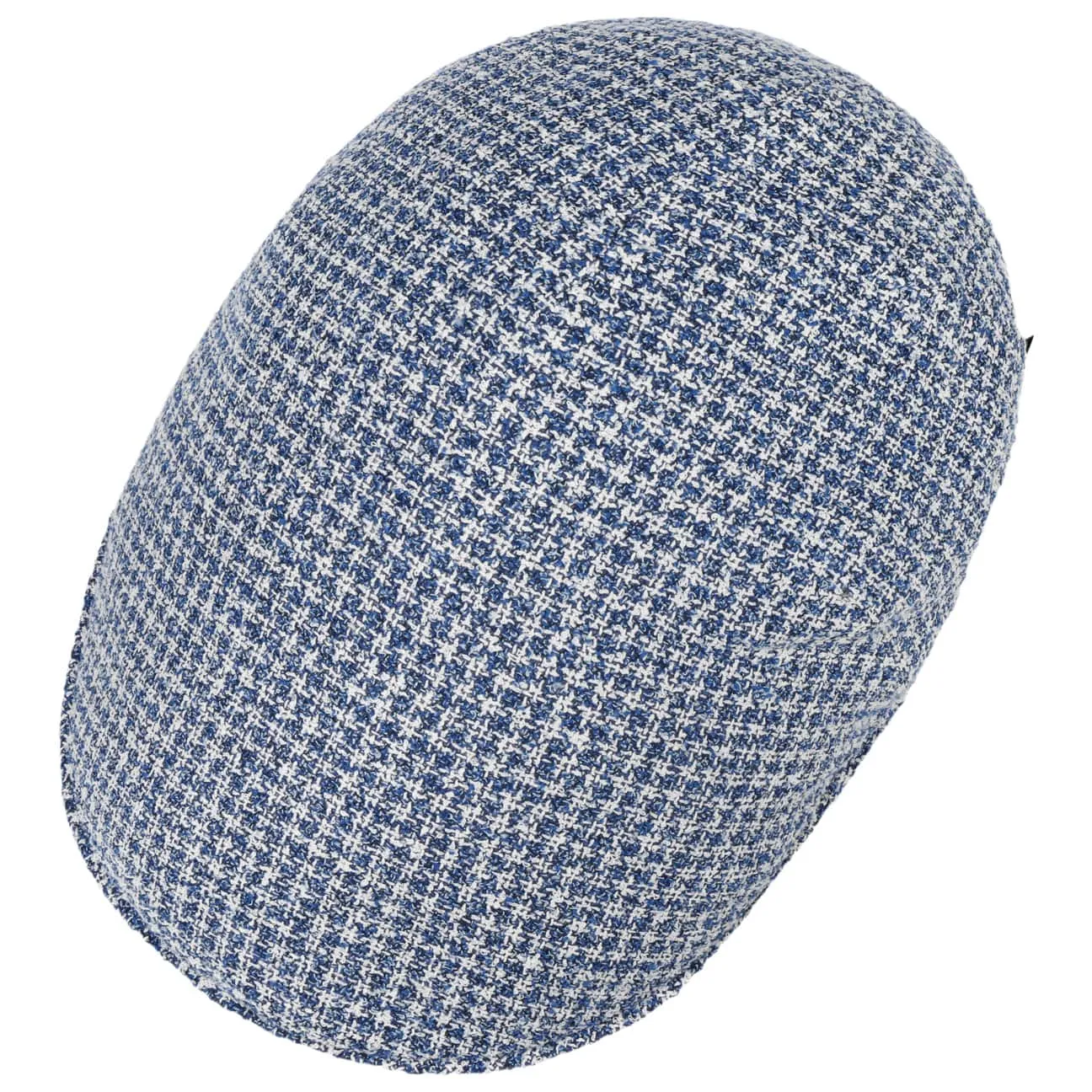 Borsalino Hats Light Check Flat Cap by Borsalino