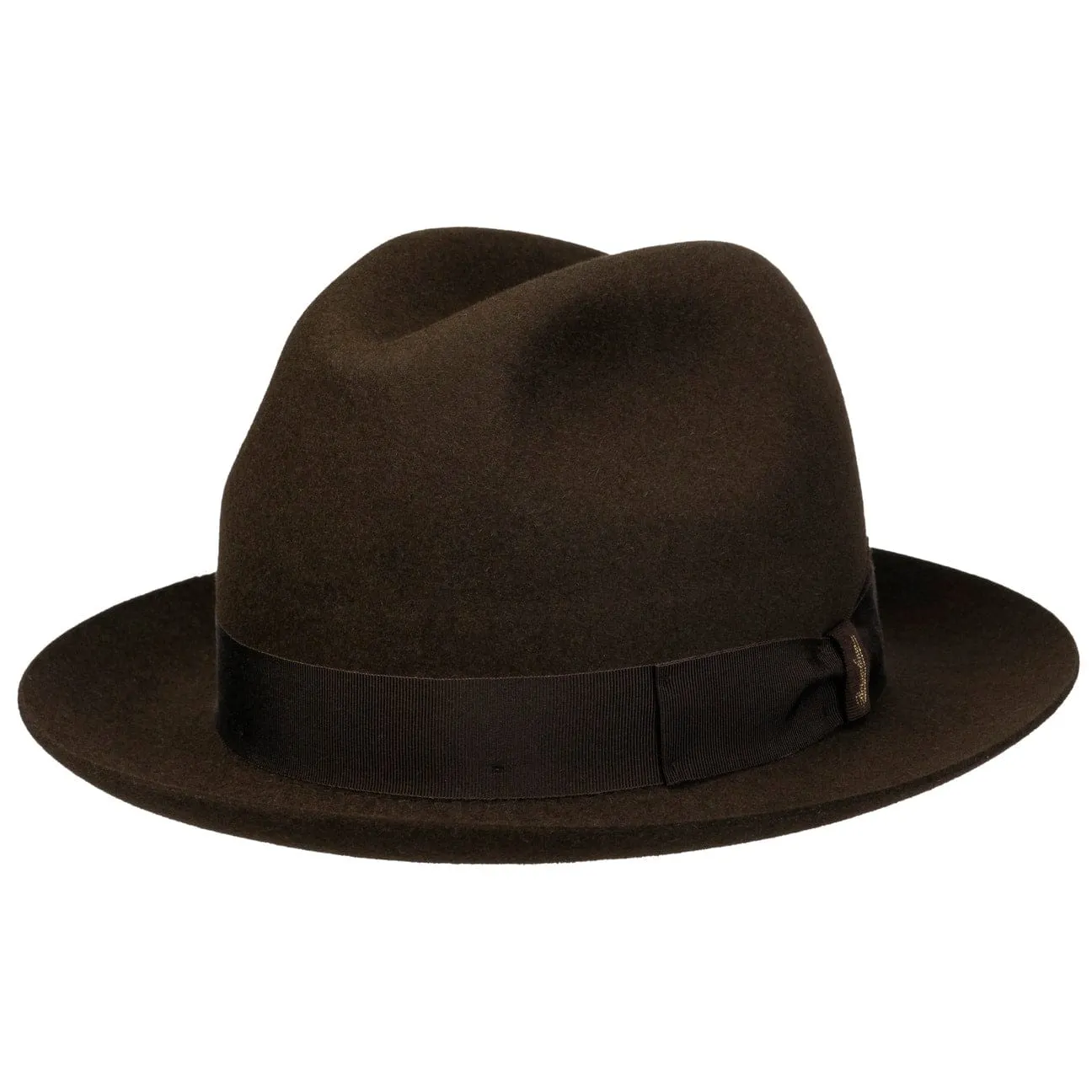 Borsalino Hats Marengo Fedora Fur Felt Hat by Borsalino