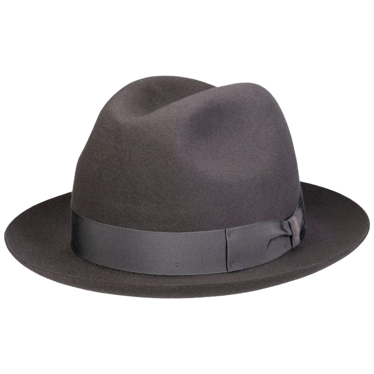 Borsalino Hats Marengo Fedora Fur Felt Hat by Borsalino