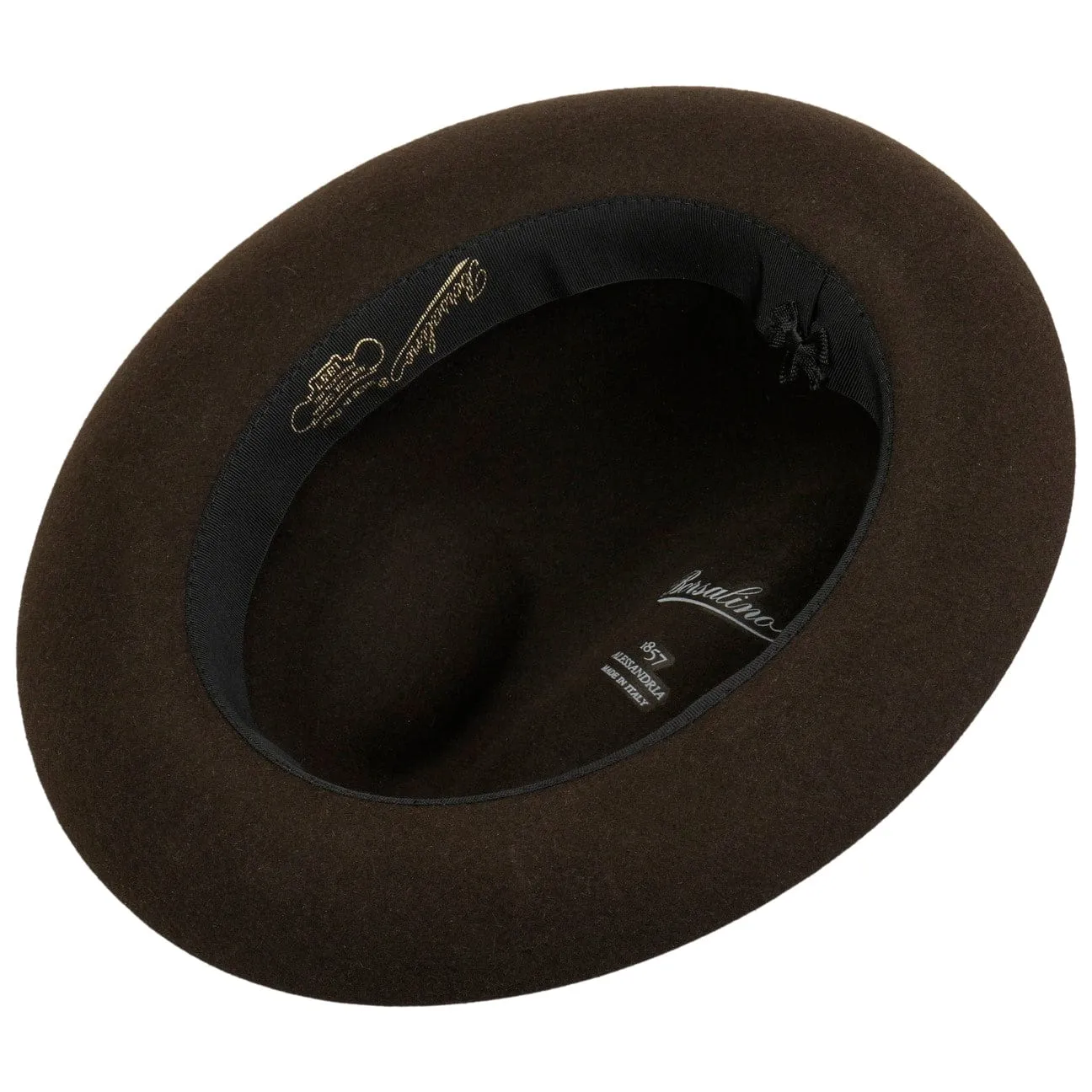 Borsalino Hats Marengo Fedora Fur Felt Hat by Borsalino