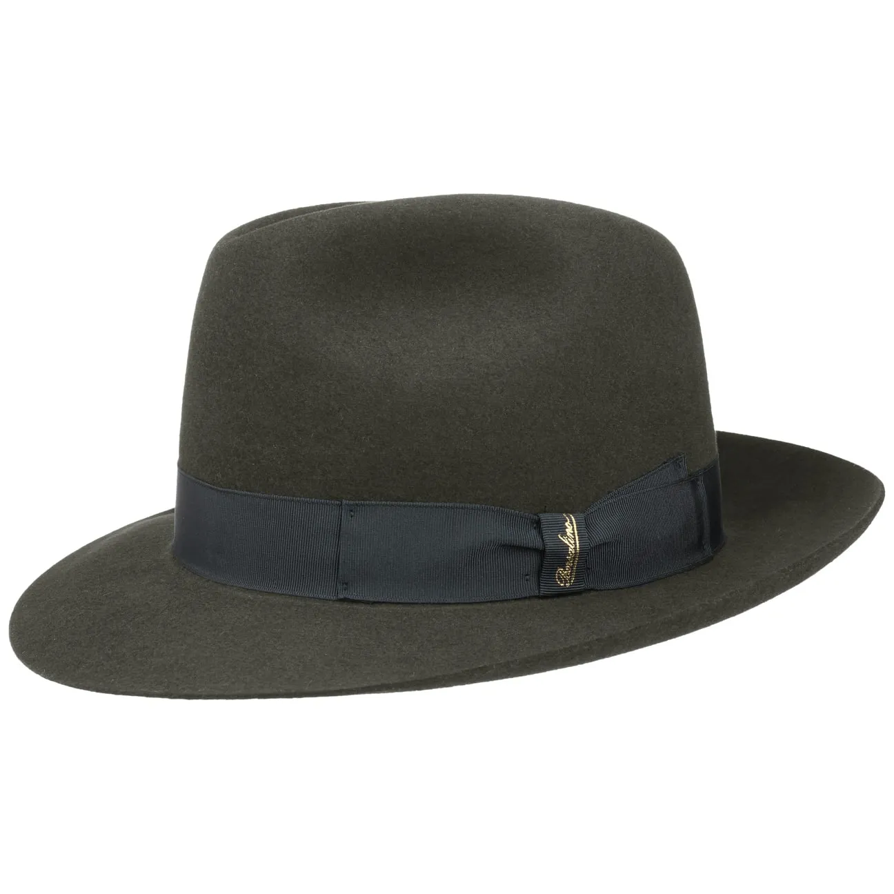 Borsalino Hats Marengo Fur Felt Bogart Hat by Borsalino