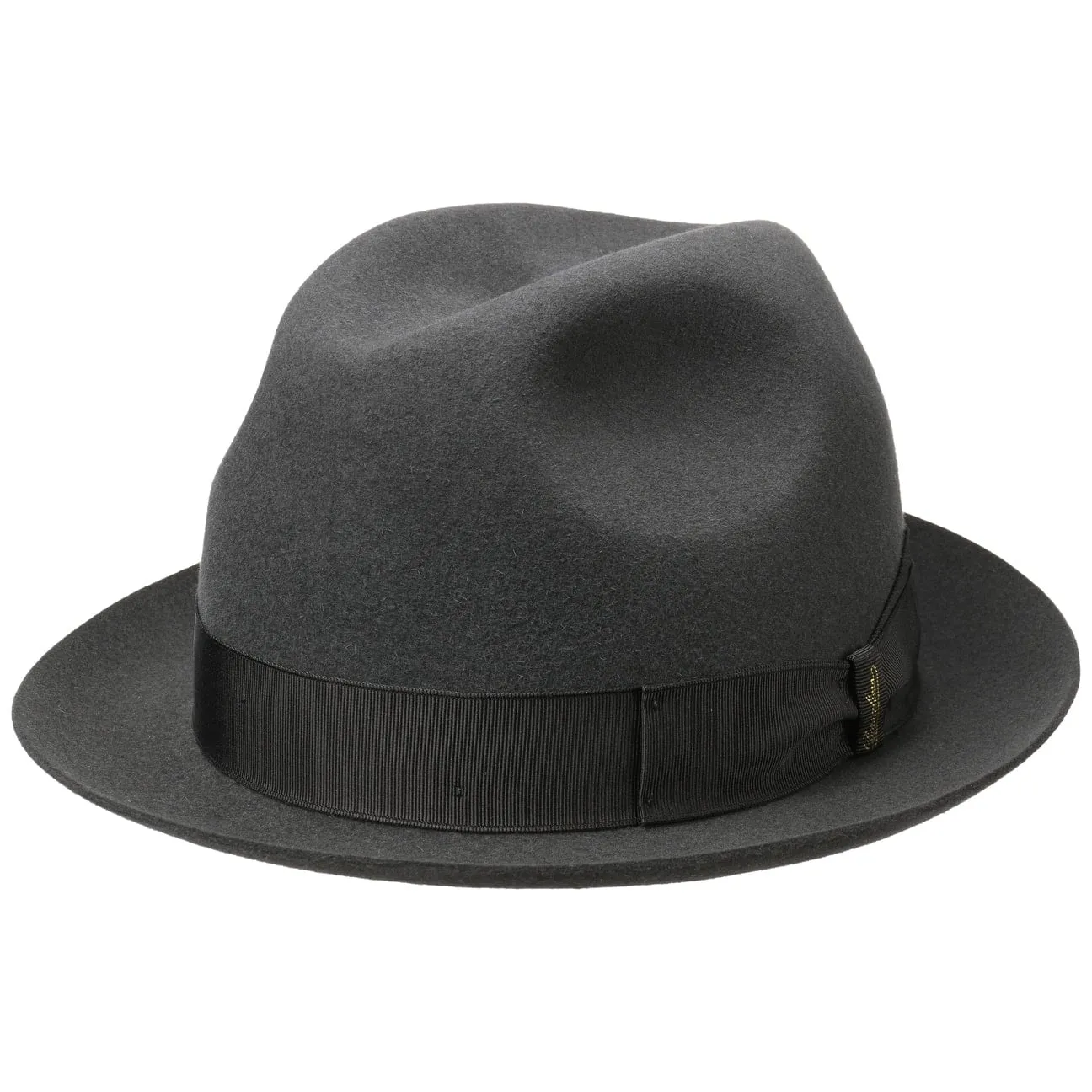 Borsalino Hats Marengo Stingy  Fur Felt Fedora Hat by Borsalino
