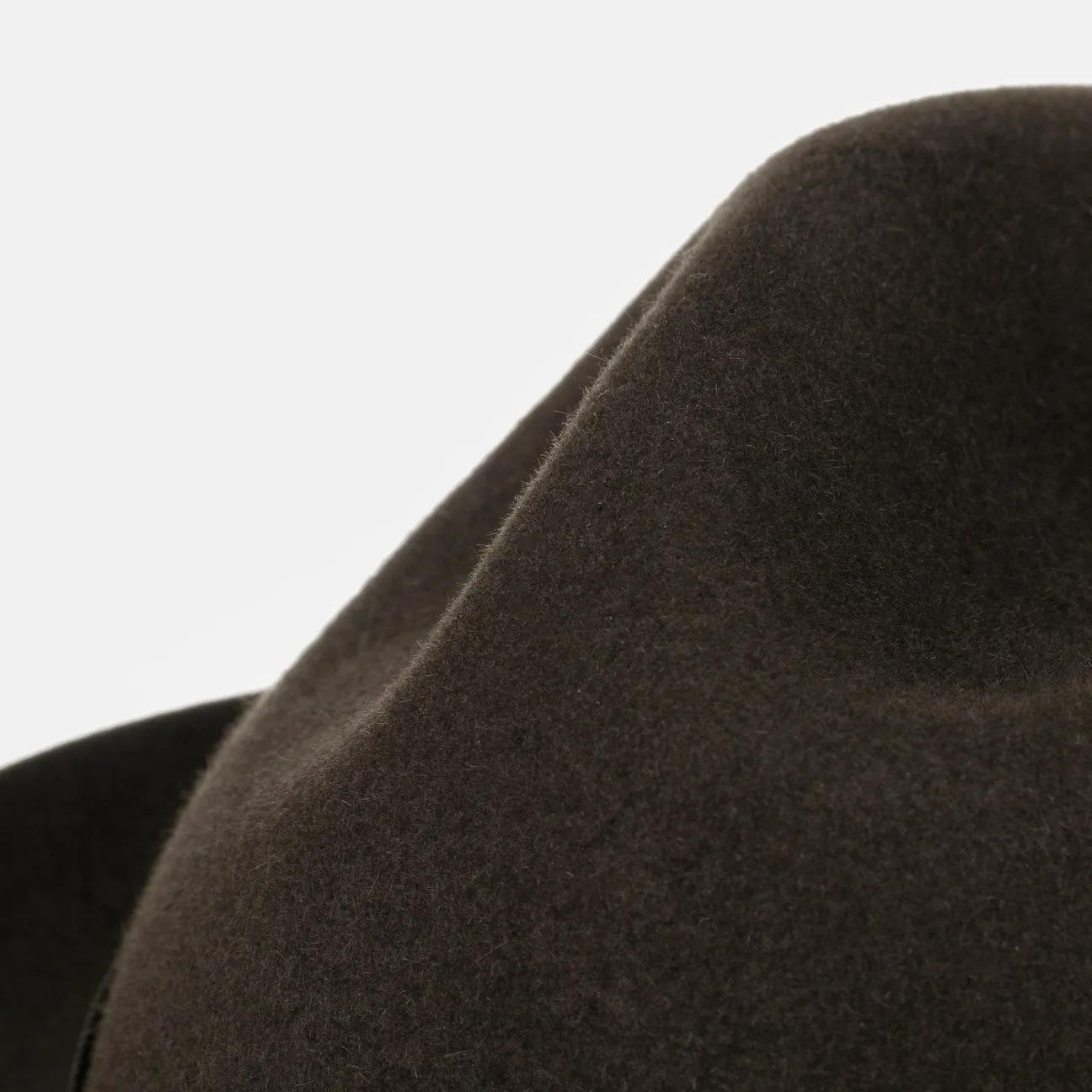 Borsalino Hats Marengo Stingy  Fur Felt Fedora Hat by Borsalino