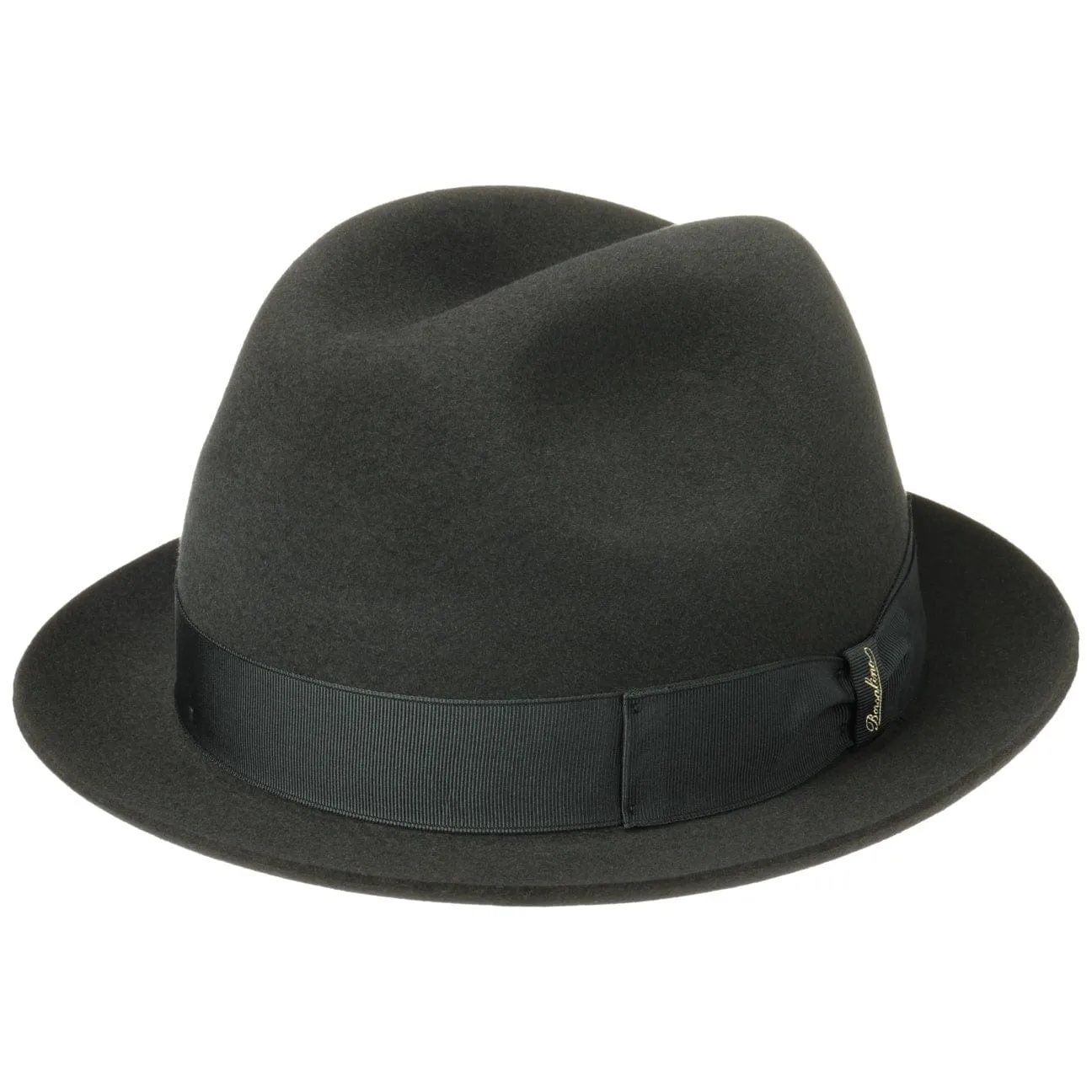 Borsalino Hats Marengo Stingy  Fur Felt Fedora Hat by Borsalino