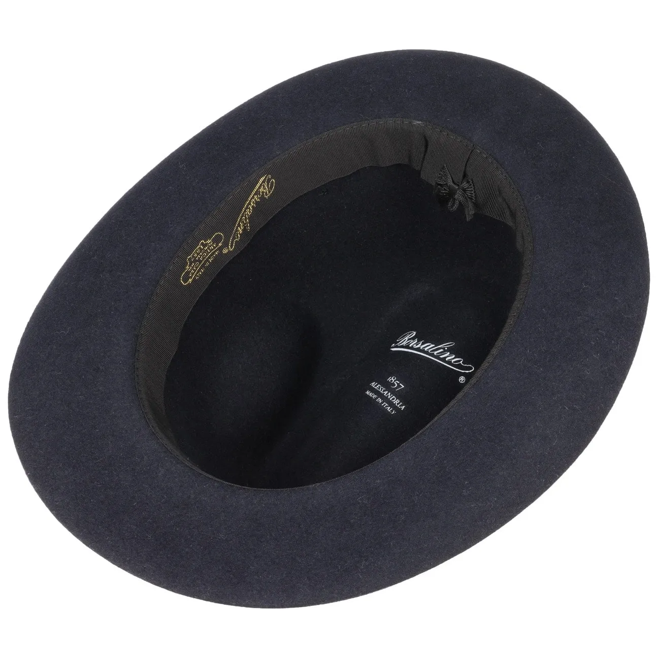 Borsalino Hats Marengo Stingy  Fur Felt Fedora Hat by Borsalino