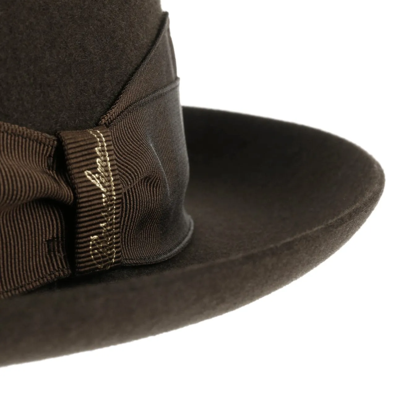 Borsalino Hats Marengo Stingy  Fur Felt Fedora Hat by Borsalino