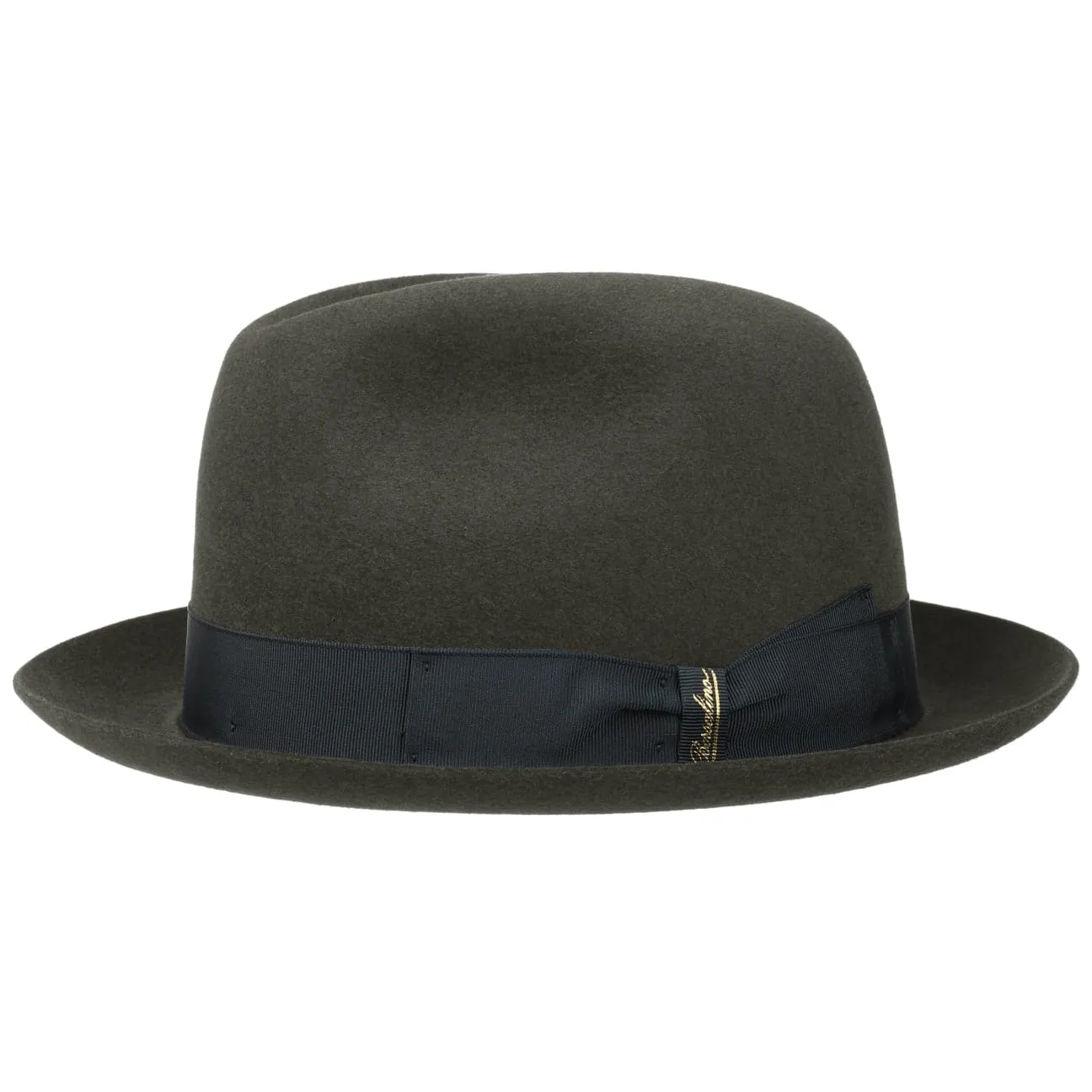 Borsalino Hats Marengo Stingy  Fur Felt Fedora Hat by Borsalino