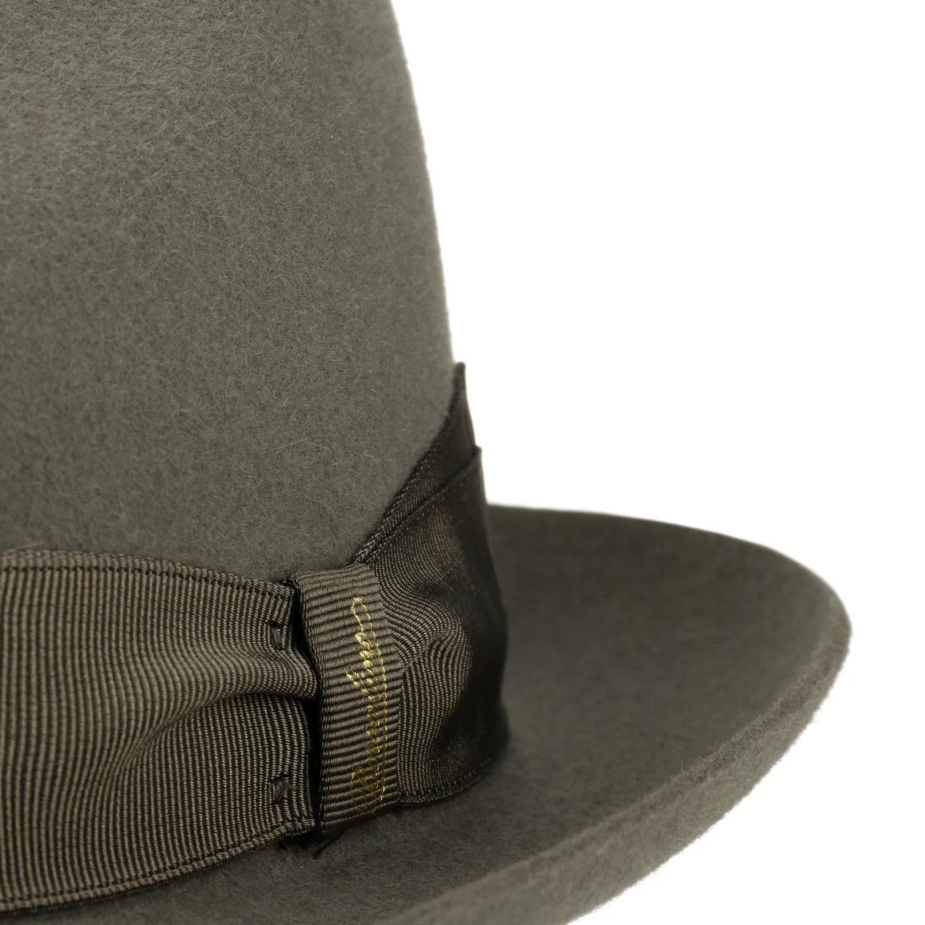 Borsalino Hats Marengo Stingy  Fur Felt Fedora Hat by Borsalino