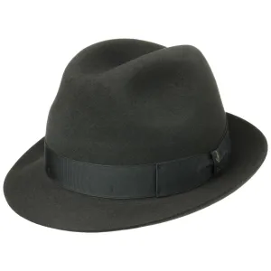 Borsalino Hats Marengo Stingy  Fur Felt Fedora Hat by Borsalino