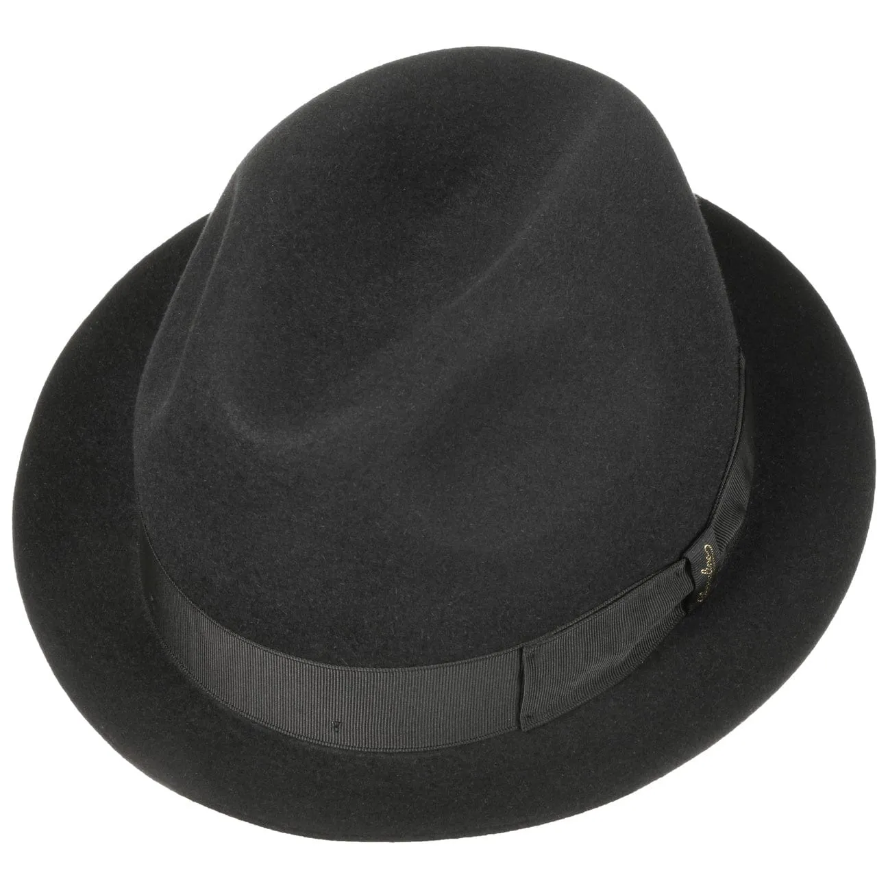 Borsalino Hats Marengo Stingy  Fur Felt Fedora Hat by Borsalino