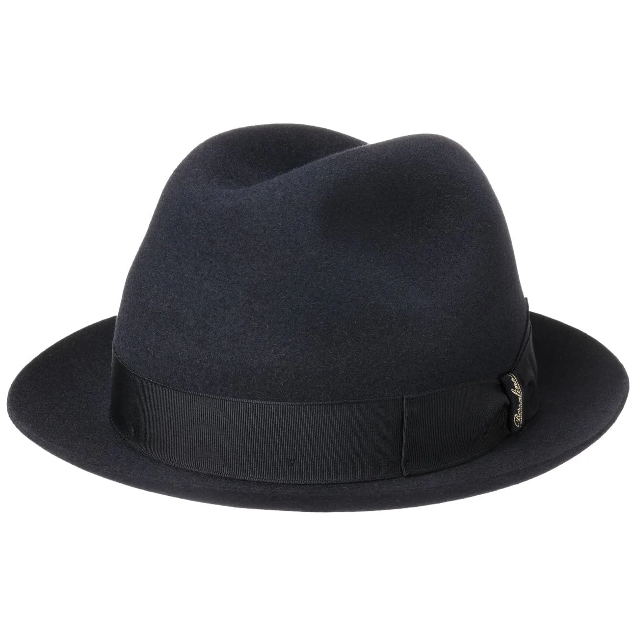 Borsalino Hats Marengo Stingy  Fur Felt Fedora Hat by Borsalino