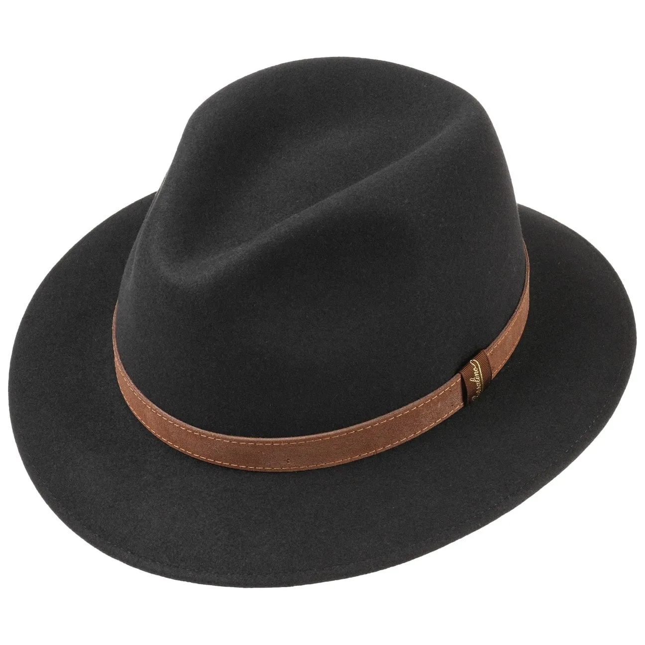 Borsalino Hats Nero Pack Away Hat by Borsalino