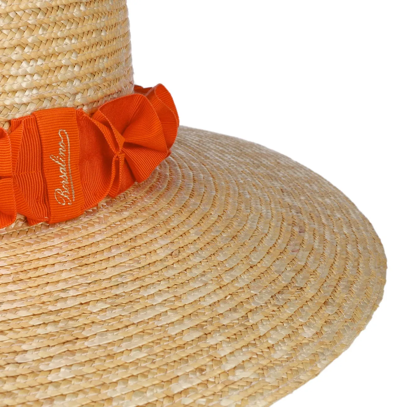Borsalino Hats Origami Band Straw Hat by Borsalino