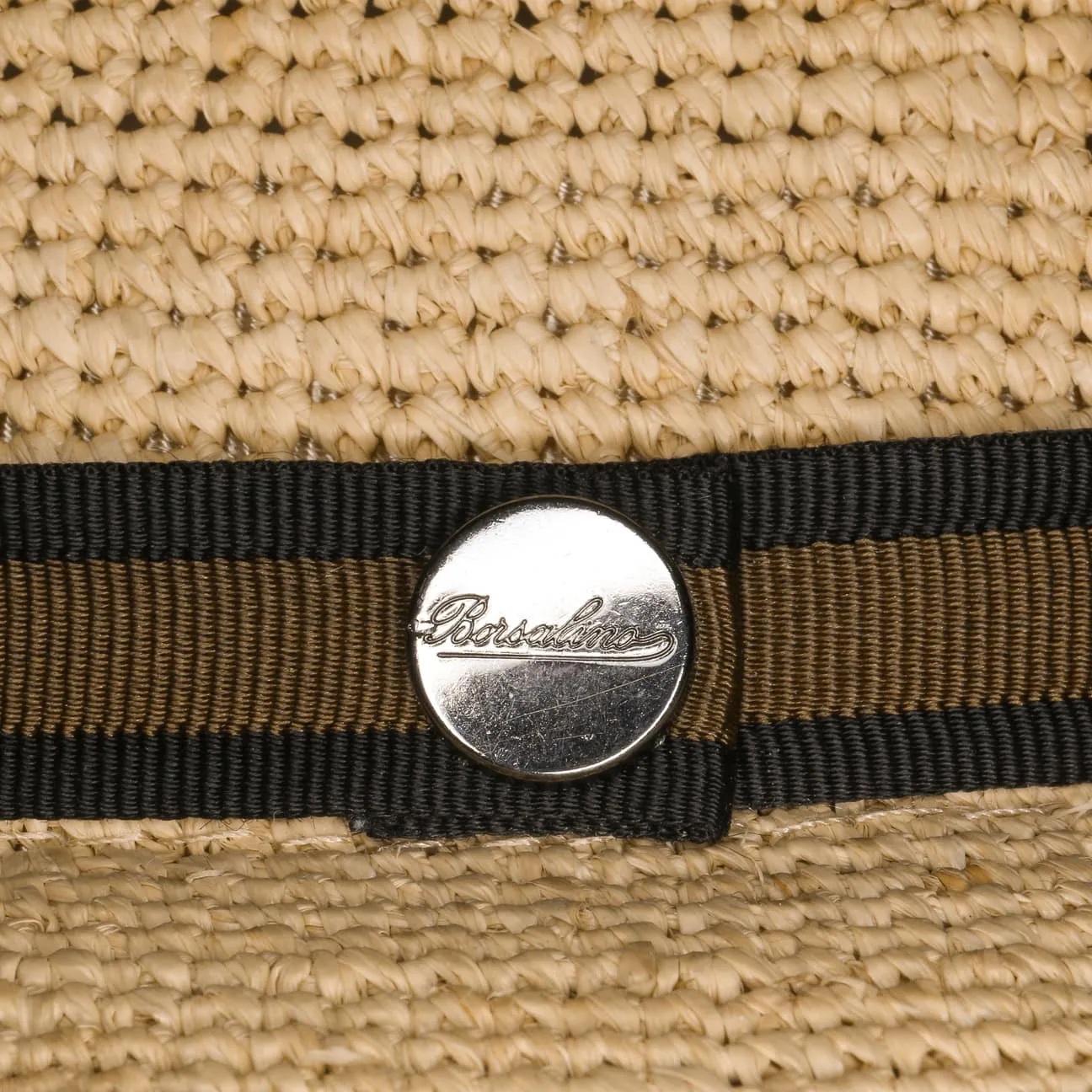 Borsalino Hats Packable Crochet Straw Hat by Borsalino