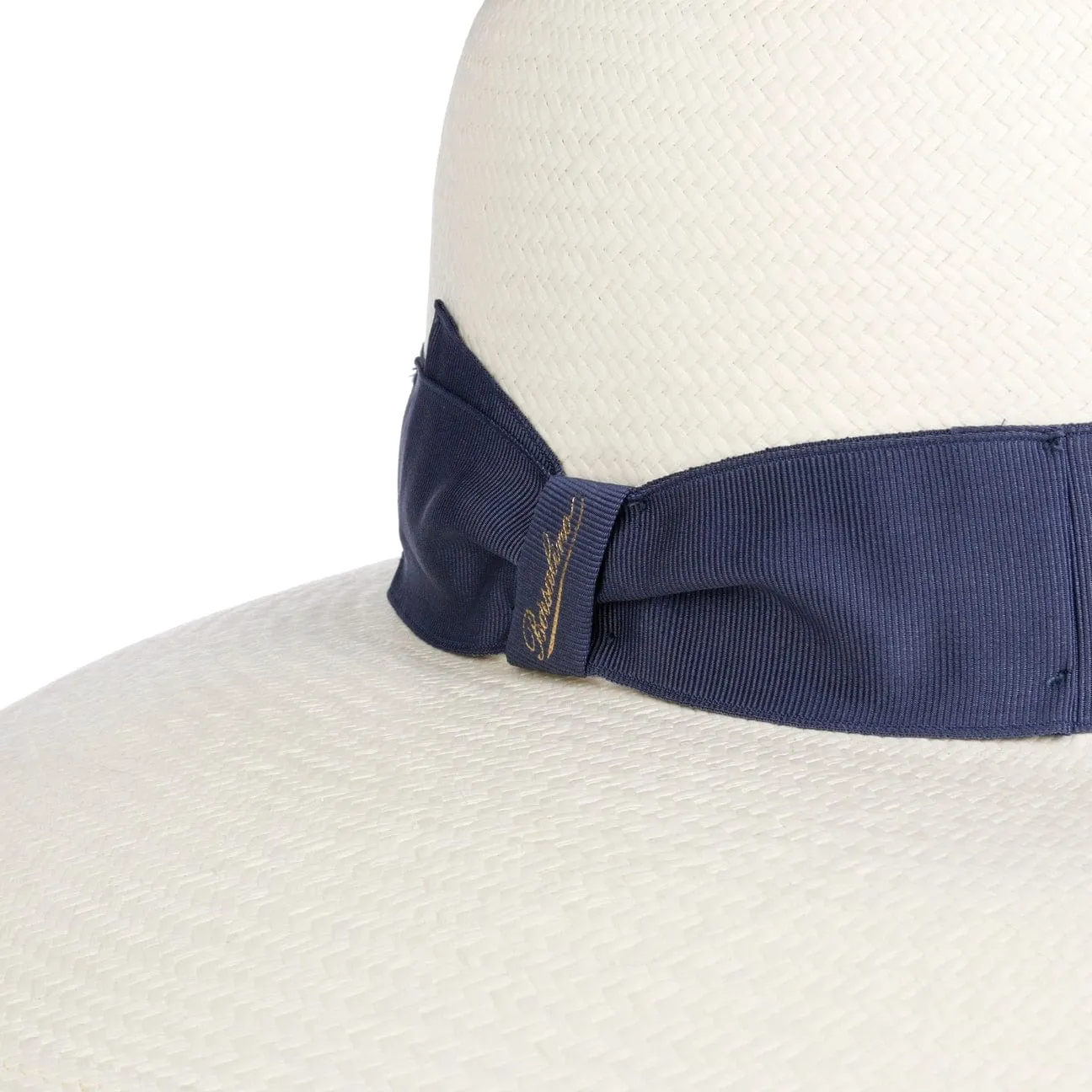Borsalino Hats Round Crown Panama Hat by Borsalino