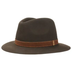 Borsalino Hats Traveler Marrone Hat by Borsalino