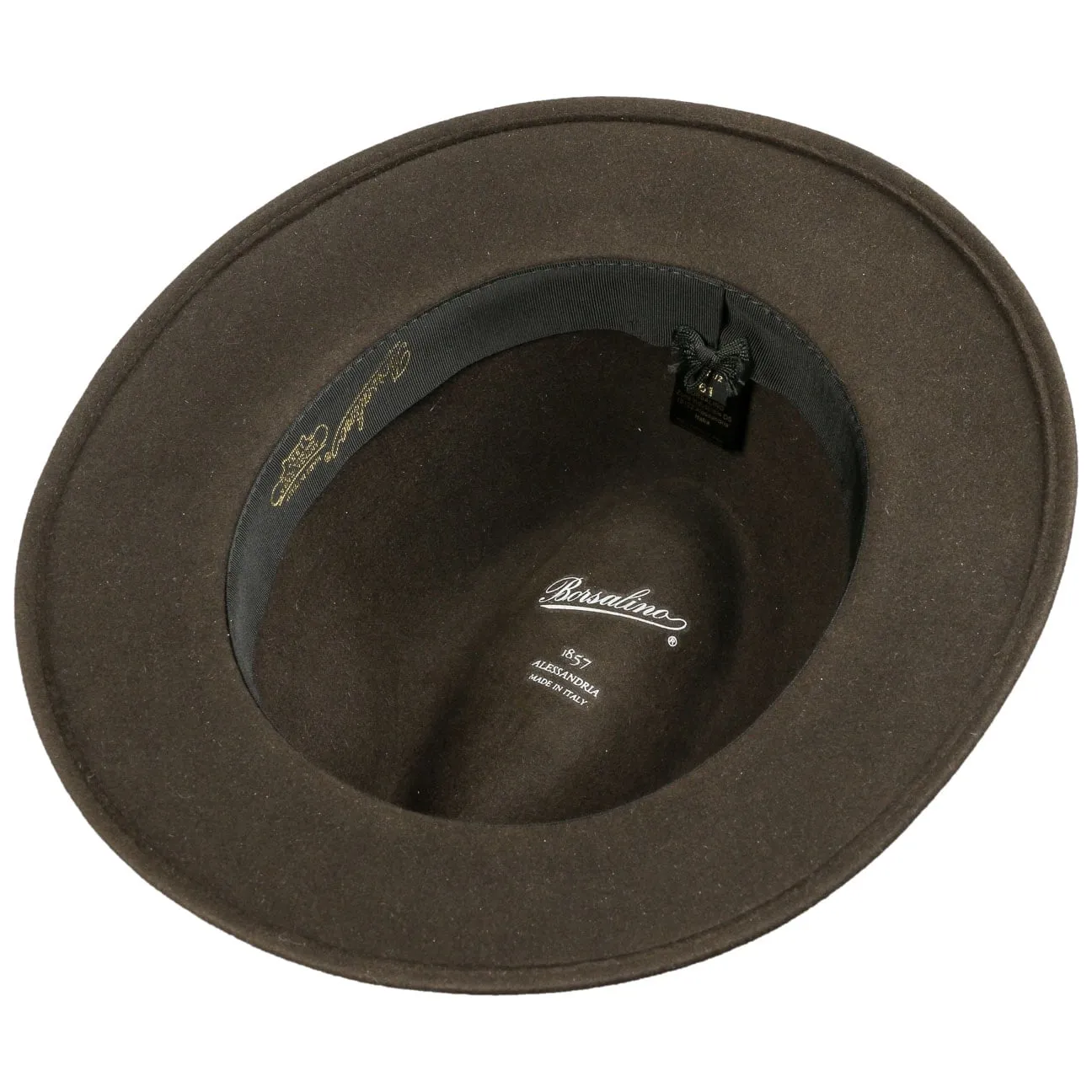Borsalino Hats Traveler Marrone Hat by Borsalino