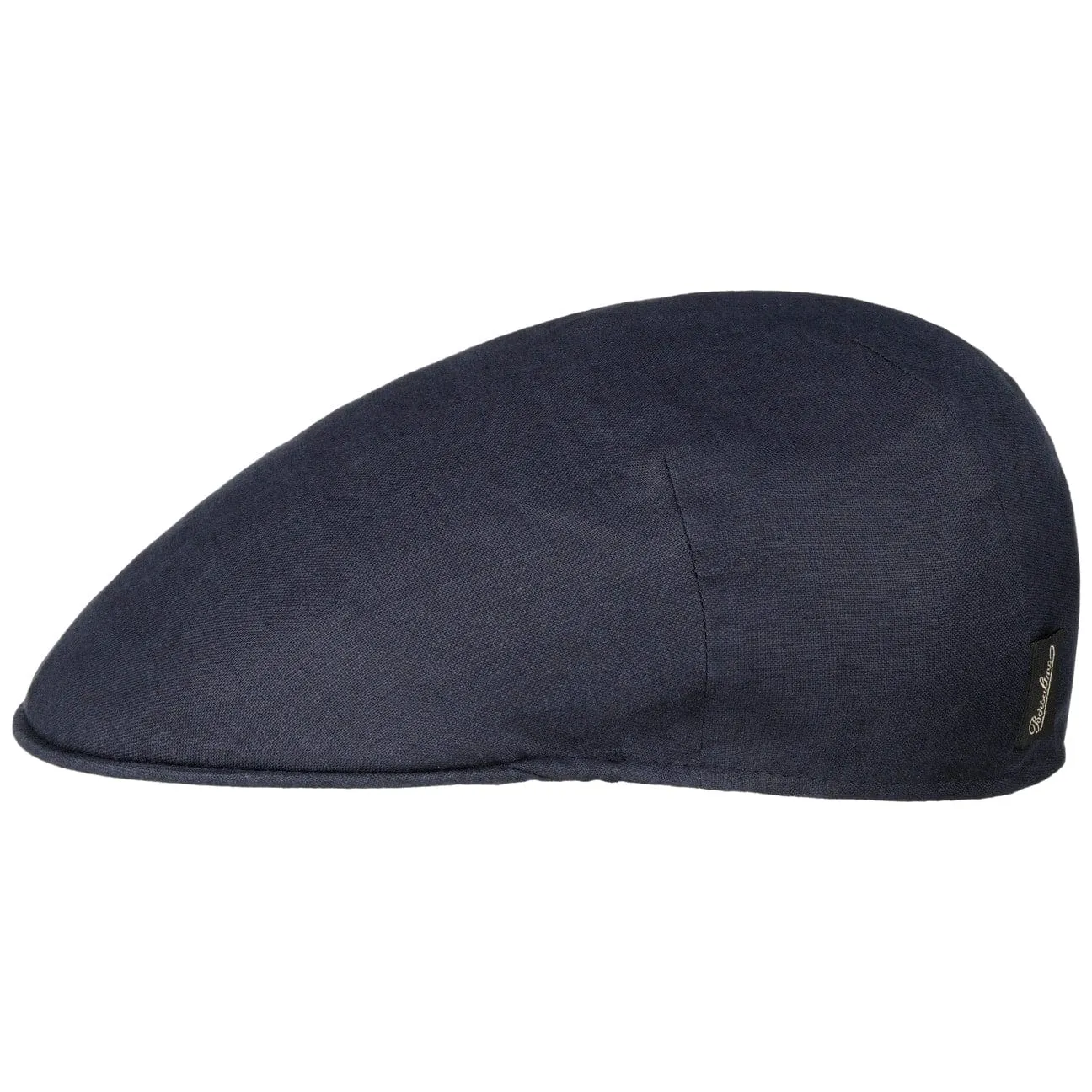 Borsalino Hats Uni Linen Flat Cap by Borsalino