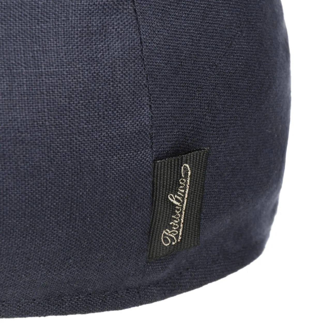 Borsalino Hats Uni Linen Flat Cap by Borsalino