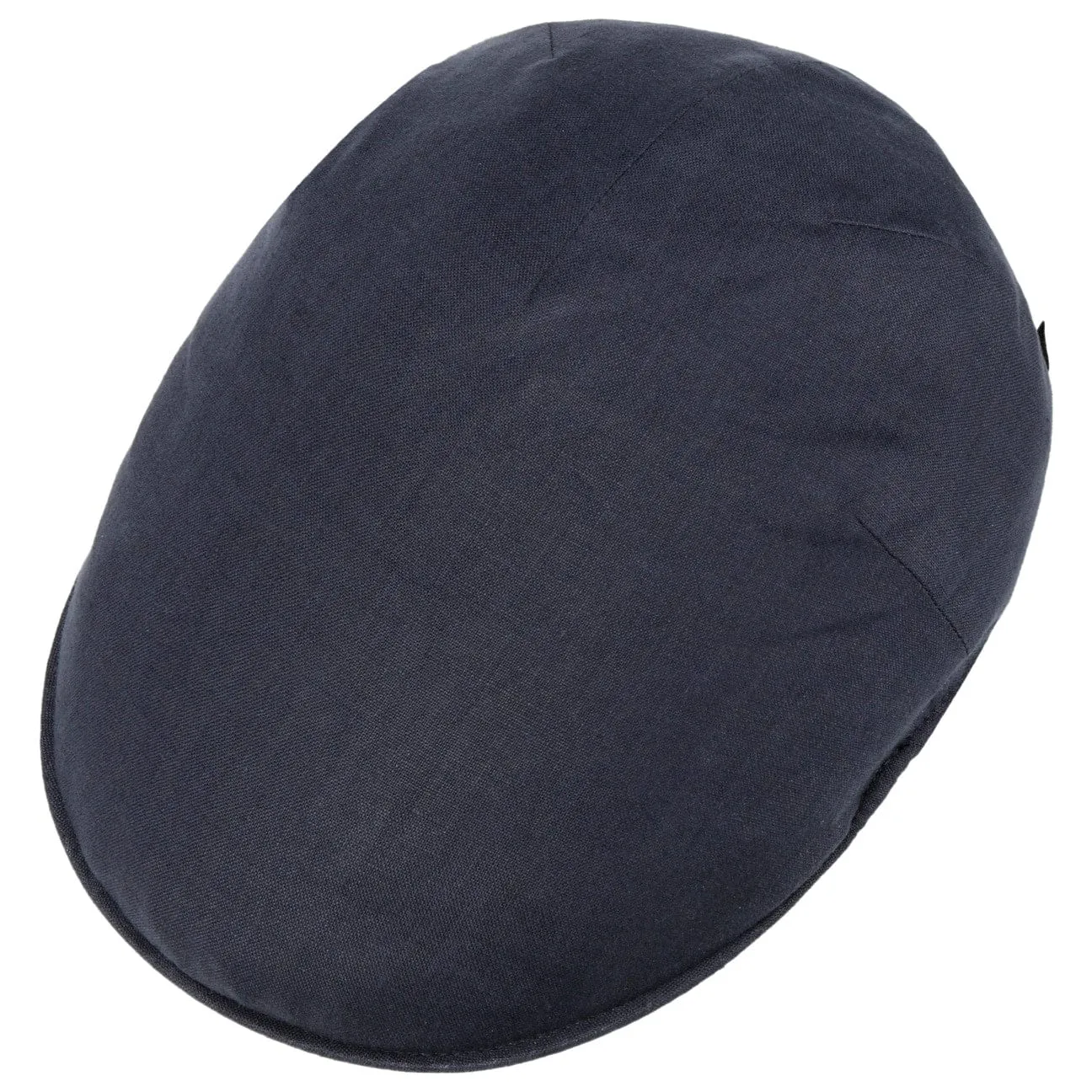 Borsalino Hats Uni Linen Flat Cap by Borsalino