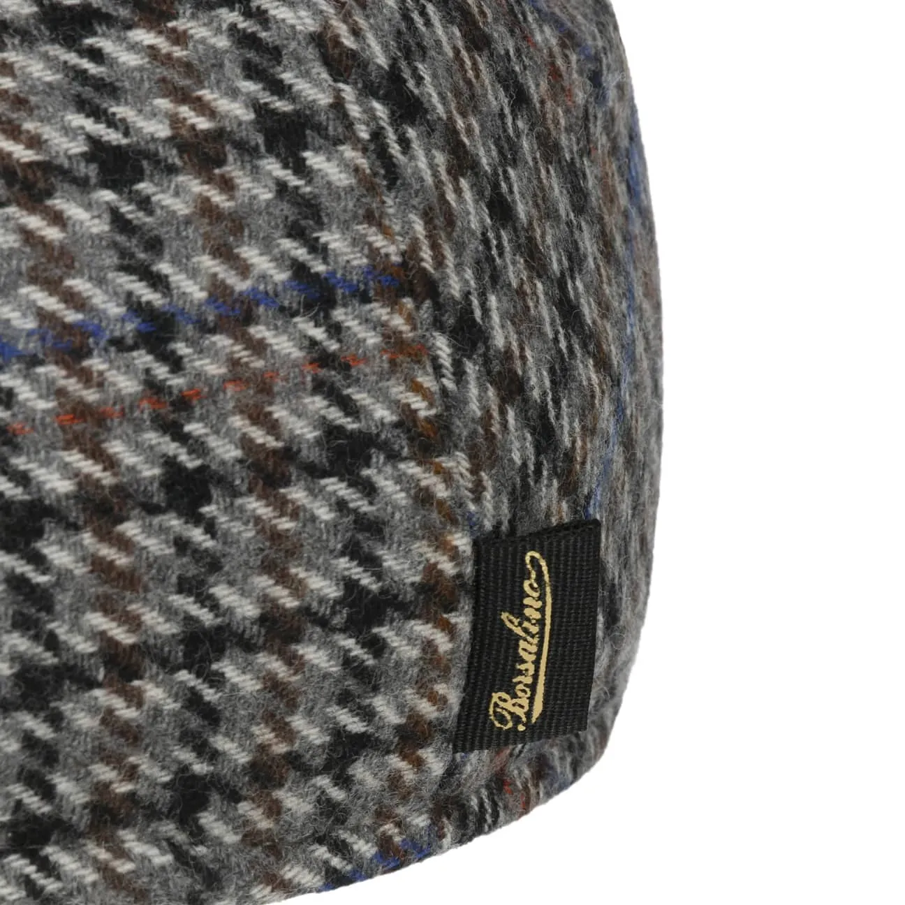 Borsalino Hats Ventova Check Flat Cap by Borsalino