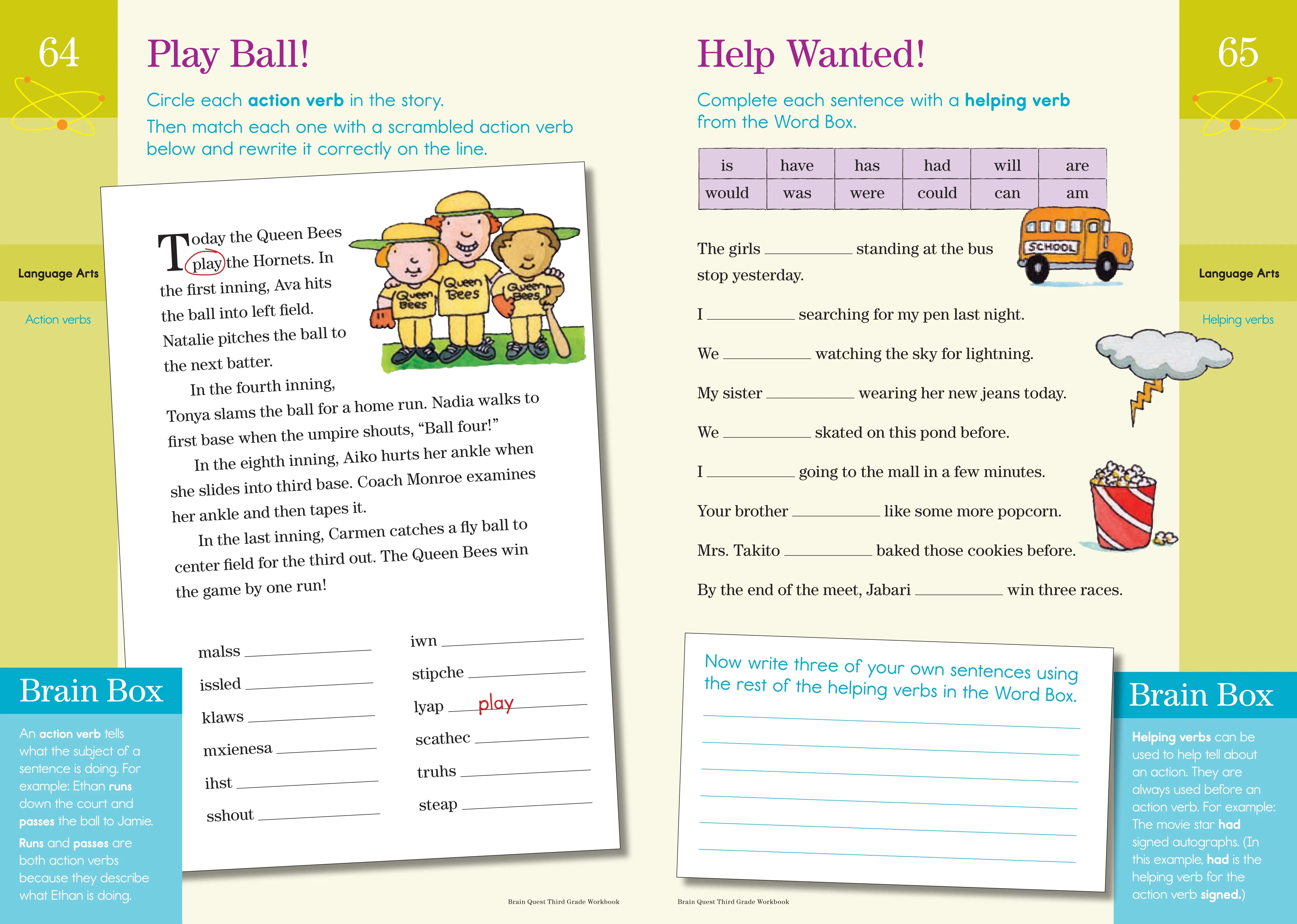 Brainquest Workbook - 3rd Grade