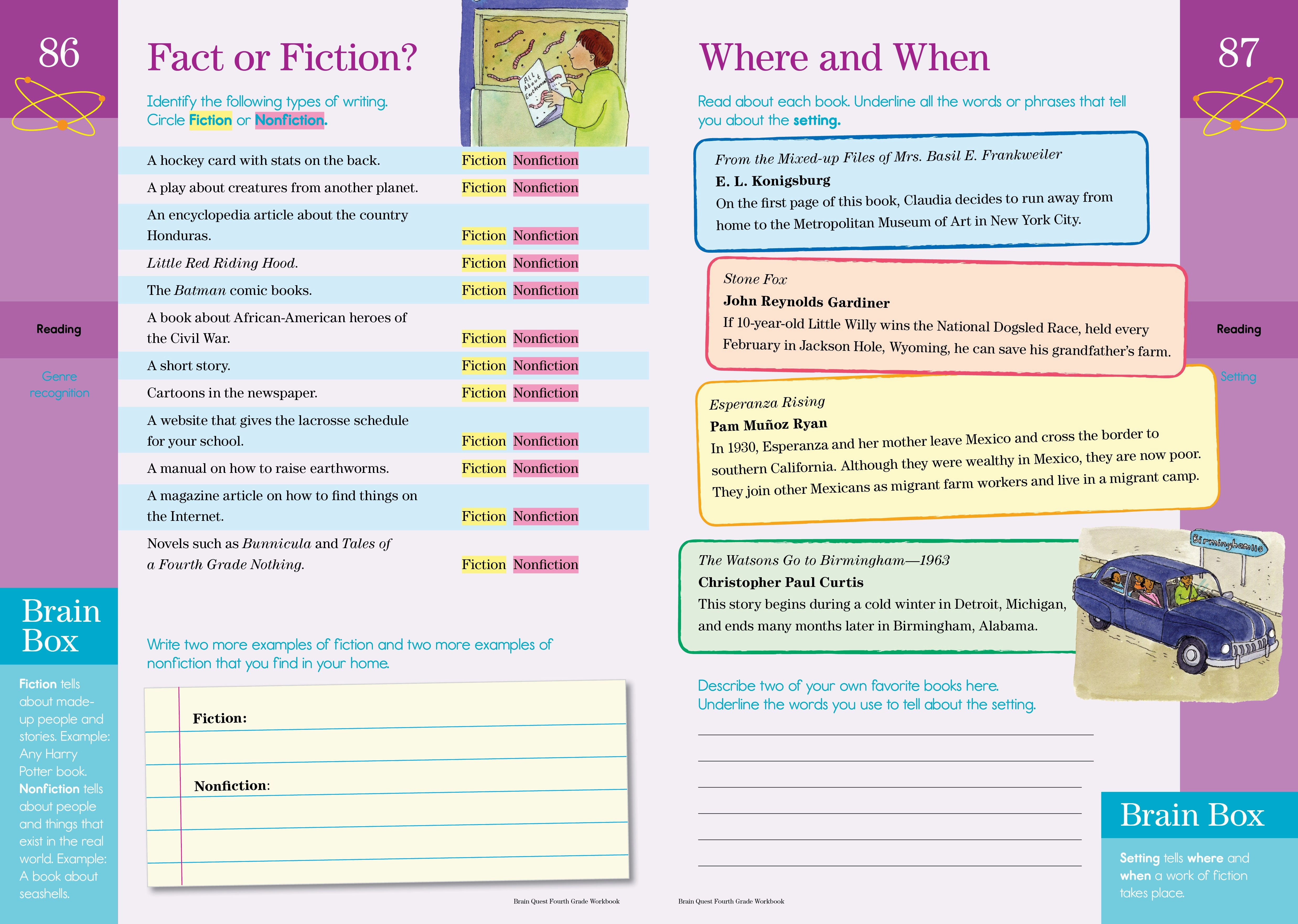 Brainquest Workbook - 4th Grade