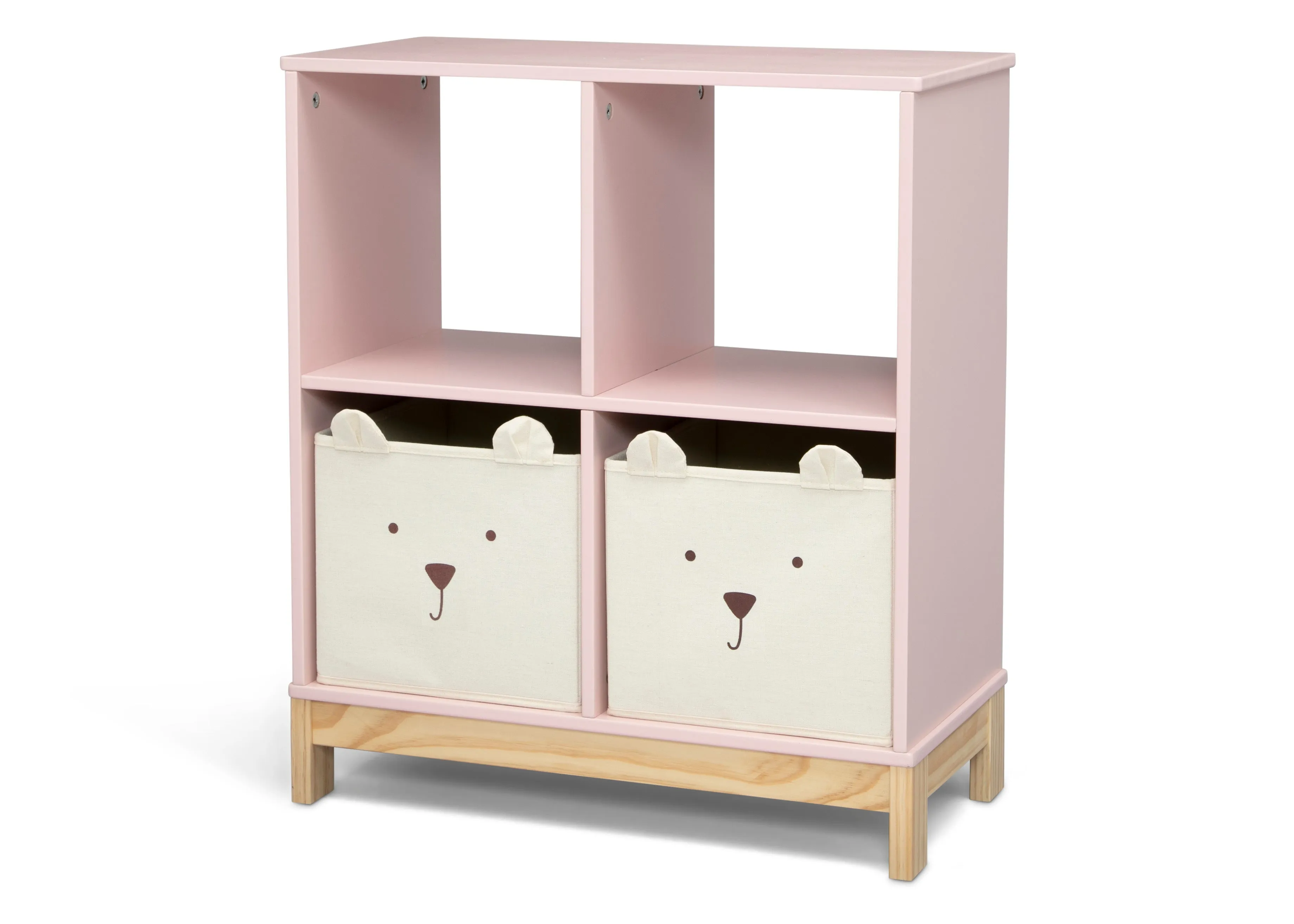Brannan Bear Bookcase with Bins Babykids_Delta Children_Toy Storage & Bookshelves