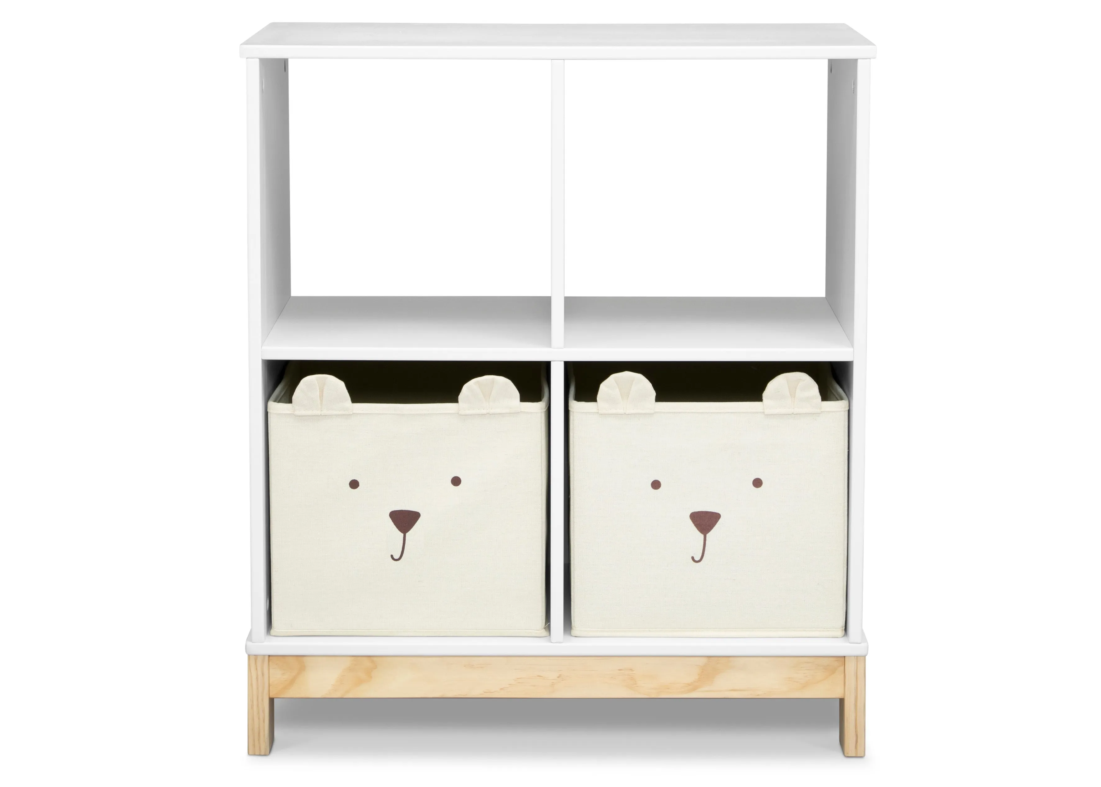 Brannan Bear Bookcase with Bins Babykids_Delta Children_Toy Storage & Bookshelves
